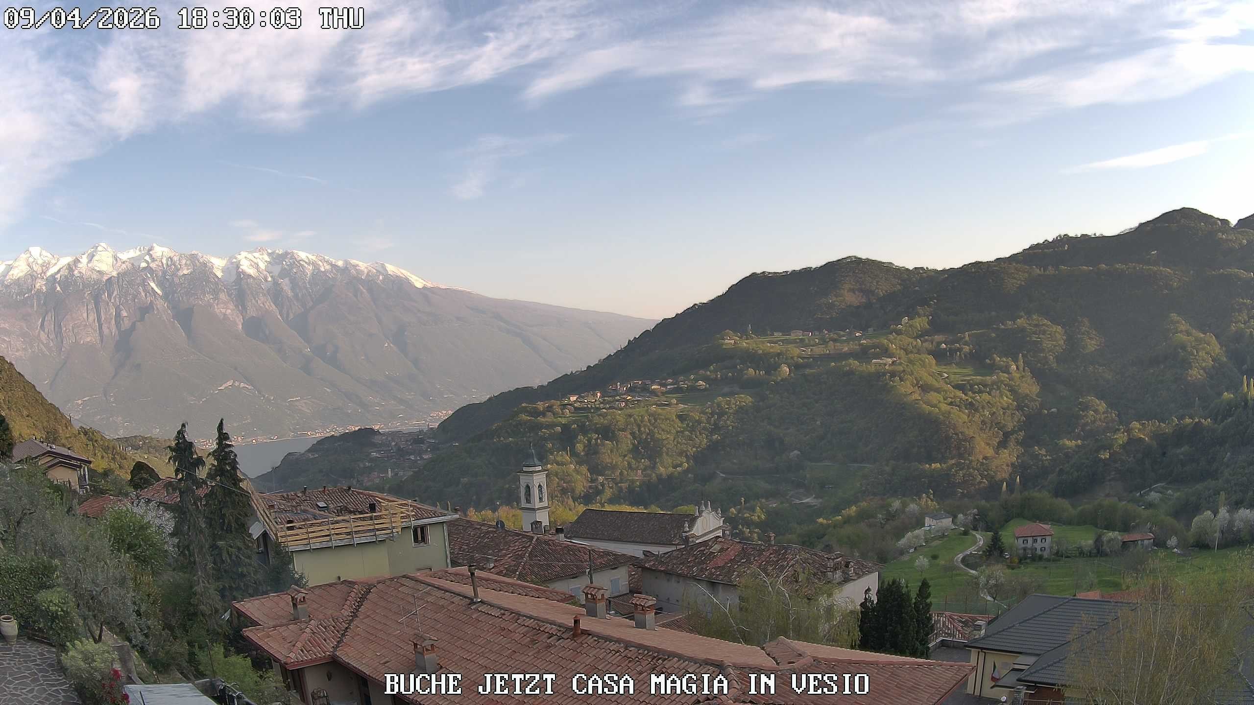 Archiv Foto Webcam Casa Magia in Vesio, Tremosine sul Garda
