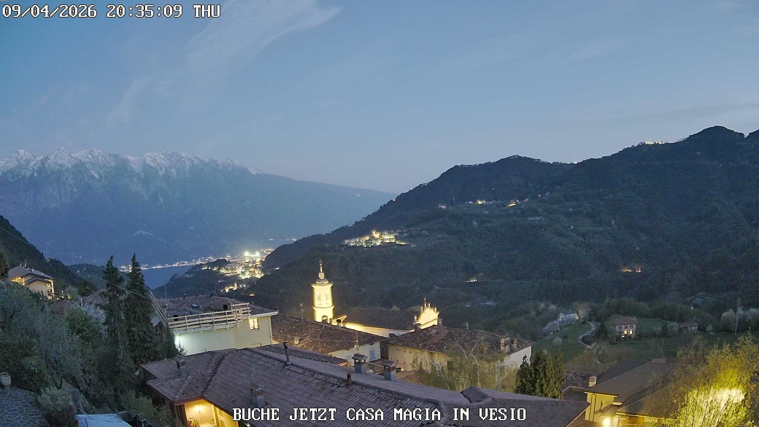 Archiv Foto Webcam Casa Magia in Vesio, Tremosine sul Garda