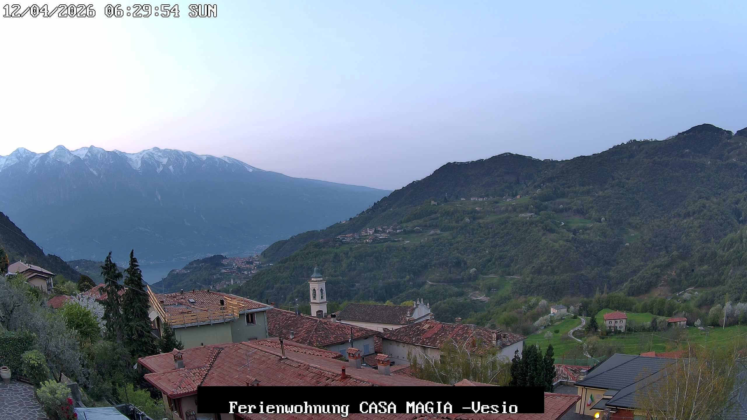 Archived image Webcam Lake Garda Casa Magia, Tremosine sul Garda