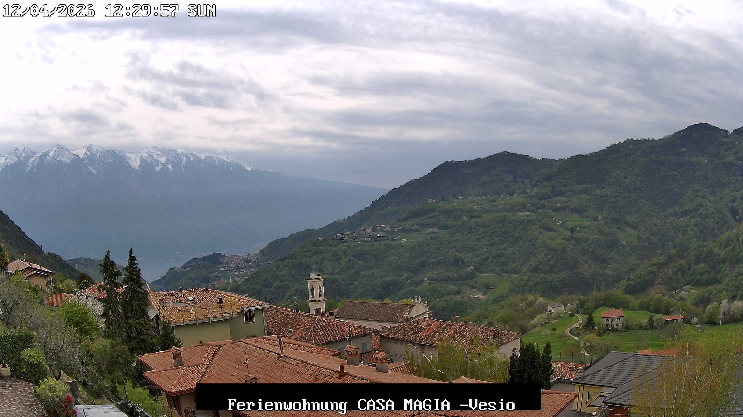 Archived image Webcam Lake Garda Casa Magia, Tremosine sul Garda