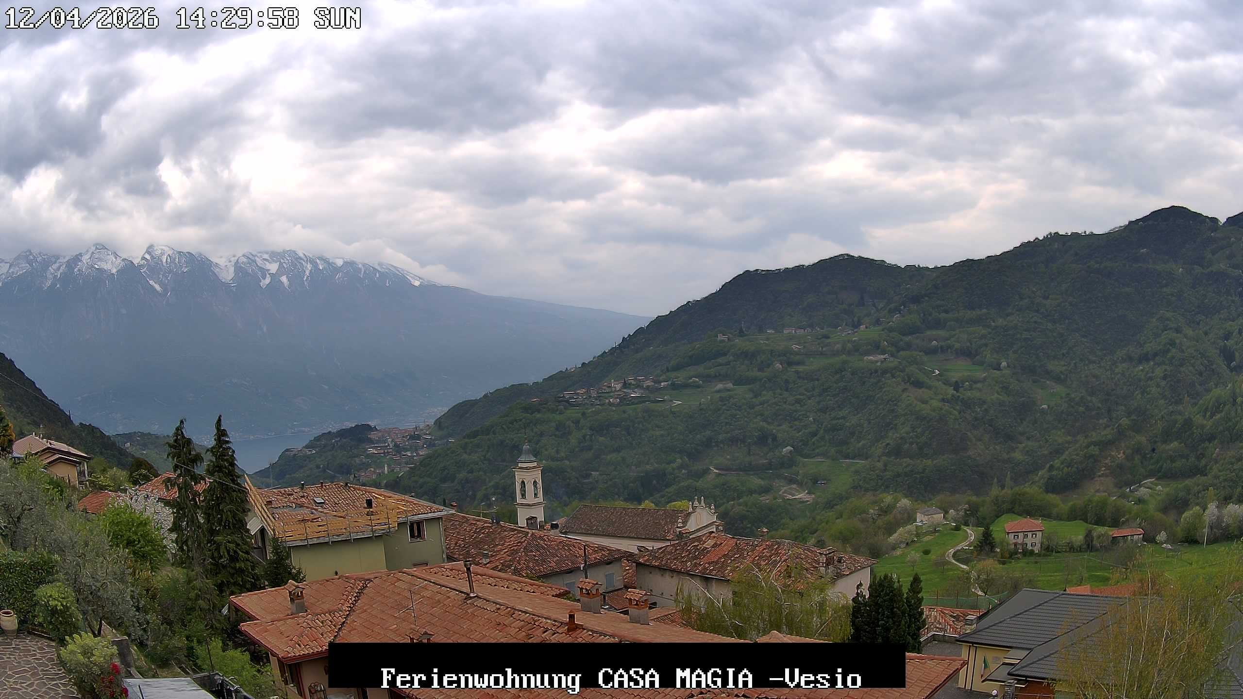 Archived image Webcam Lake Garda Casa Magia, Tremosine sul Garda