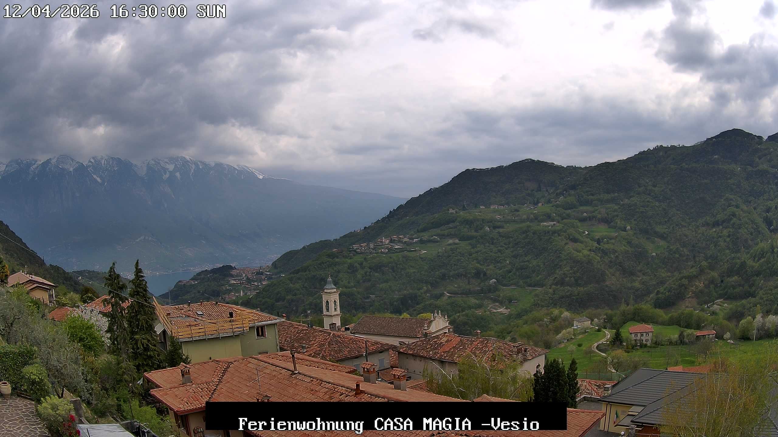 Archived image Webcam Lake Garda Casa Magia, Tremosine sul Garda