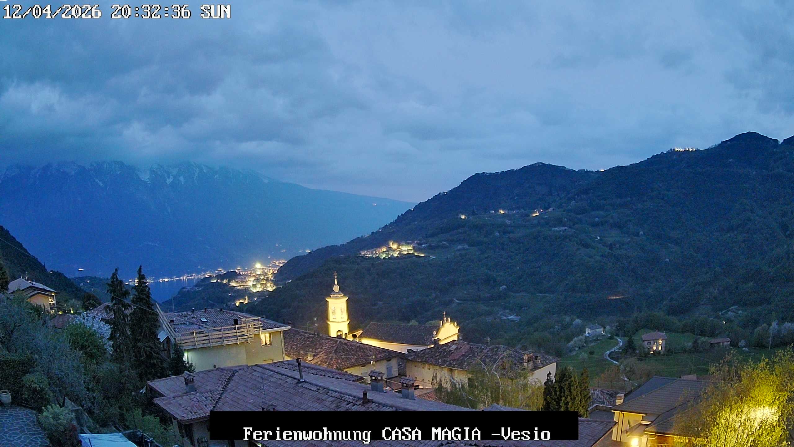 Archived image Webcam Lake Garda Casa Magia, Tremosine sul Garda