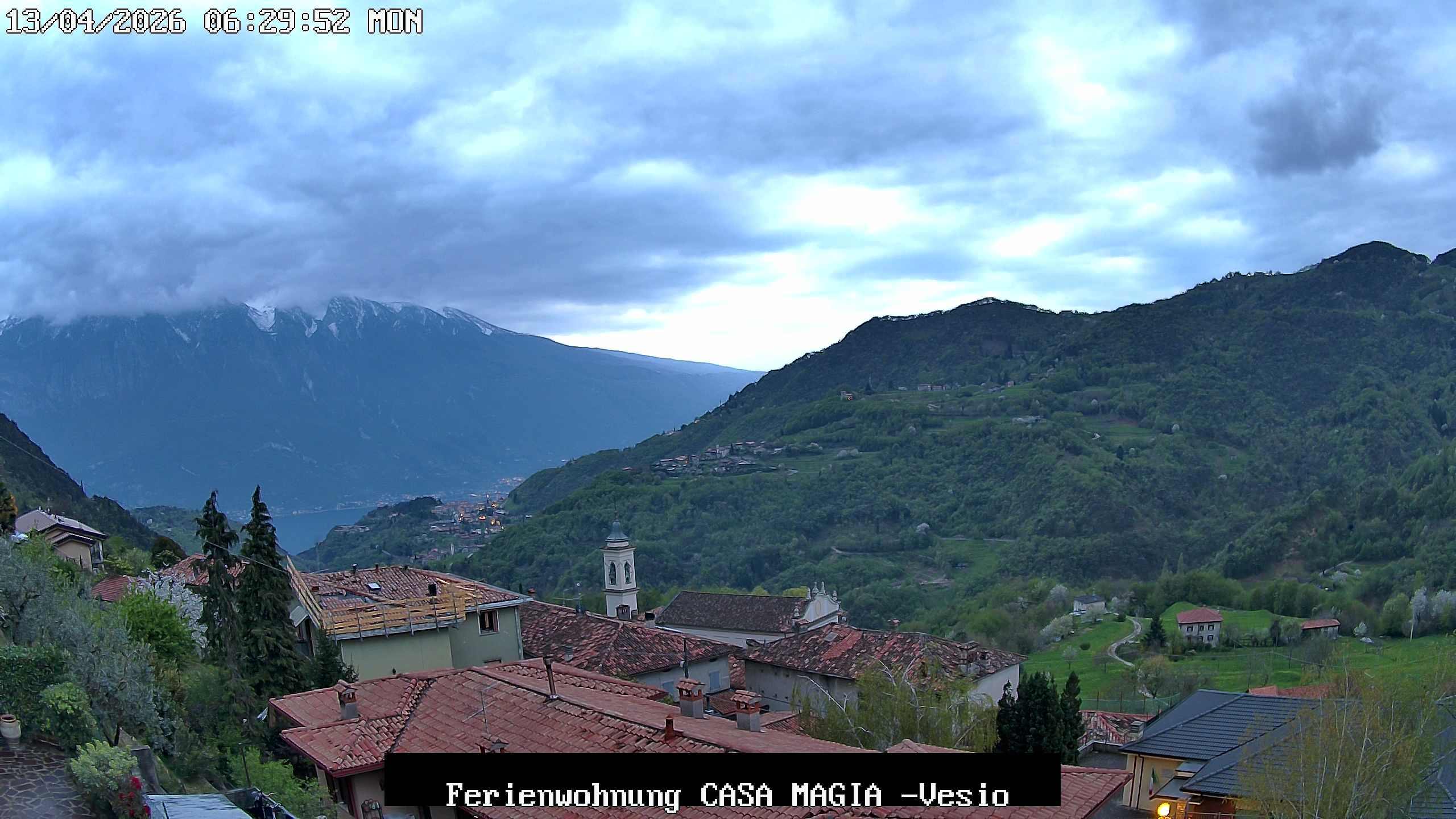 Archiv Foto Webcam Casa Magia in Vesio, Tremosine sul Garda