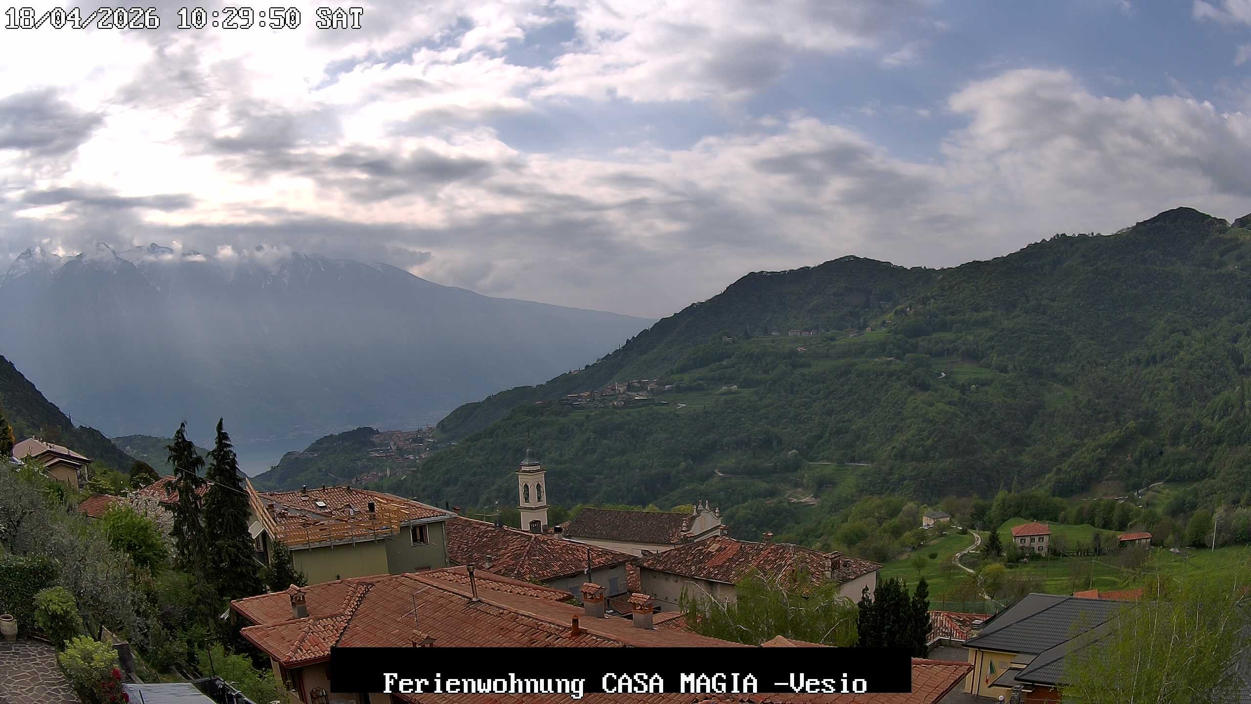 Archiv Foto Webcam Casa Magia in Vesio, Tremosine sul Garda
