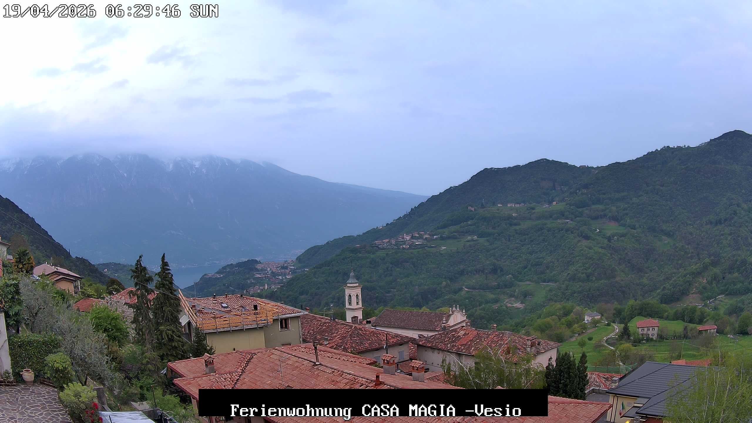 Archiv Foto Webcam Casa Magia in Vesio, Tremosine sul Garda