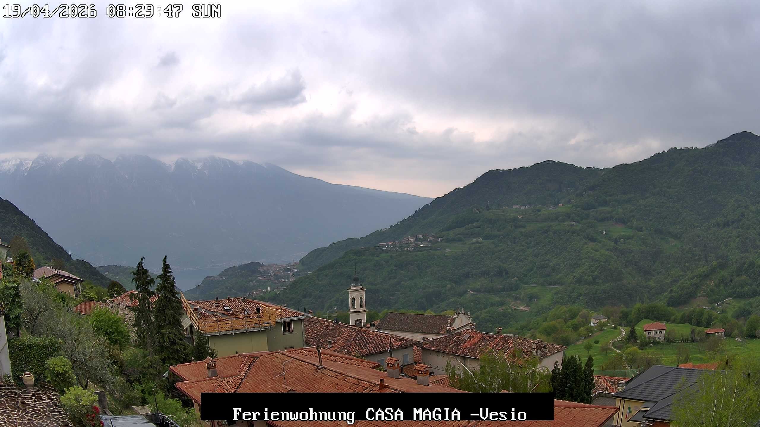 Archiv Foto Webcam Casa Magia in Vesio, Tremosine sul Garda