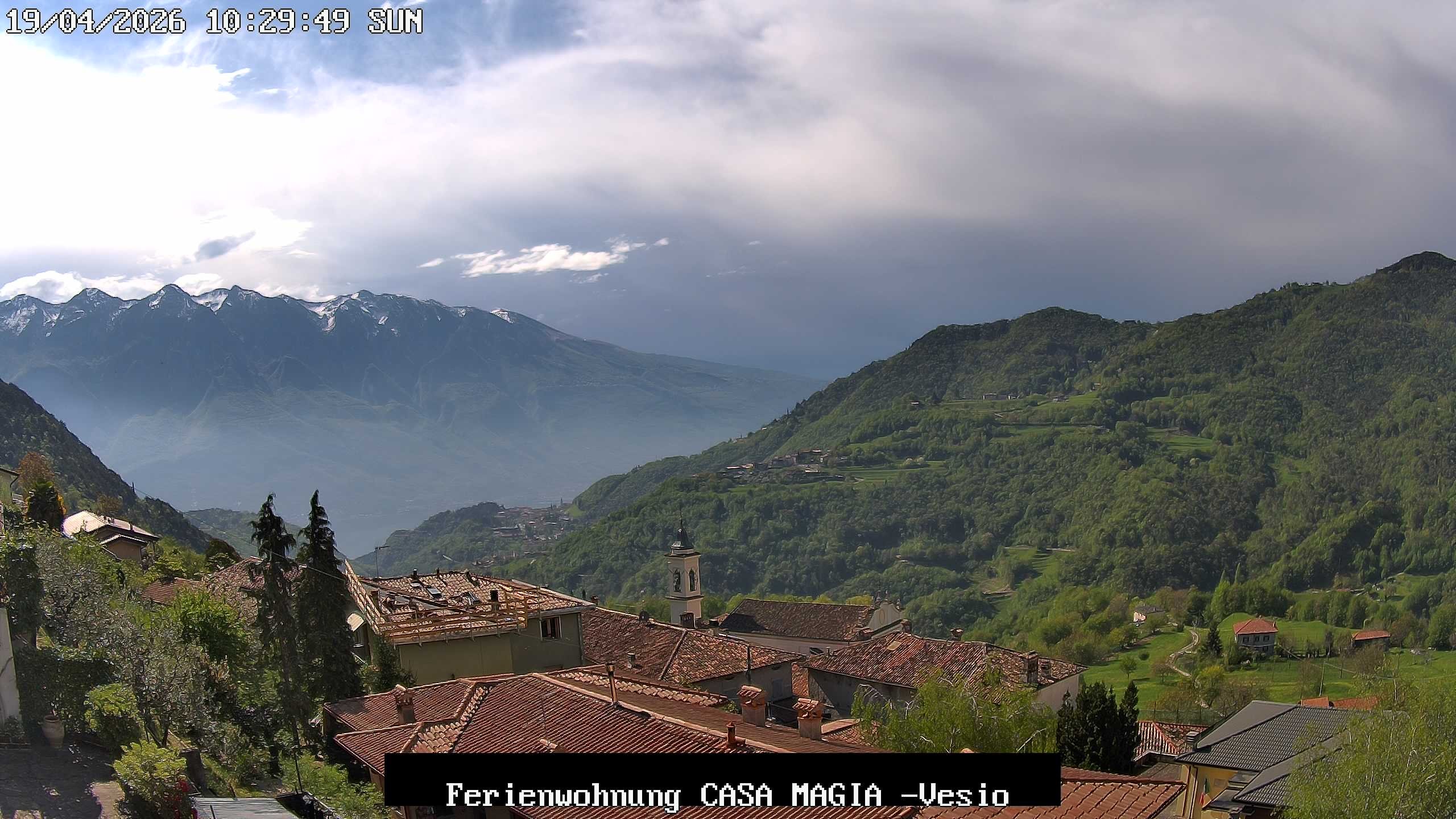Archiv Foto Webcam Casa Magia in Vesio, Tremosine sul Garda