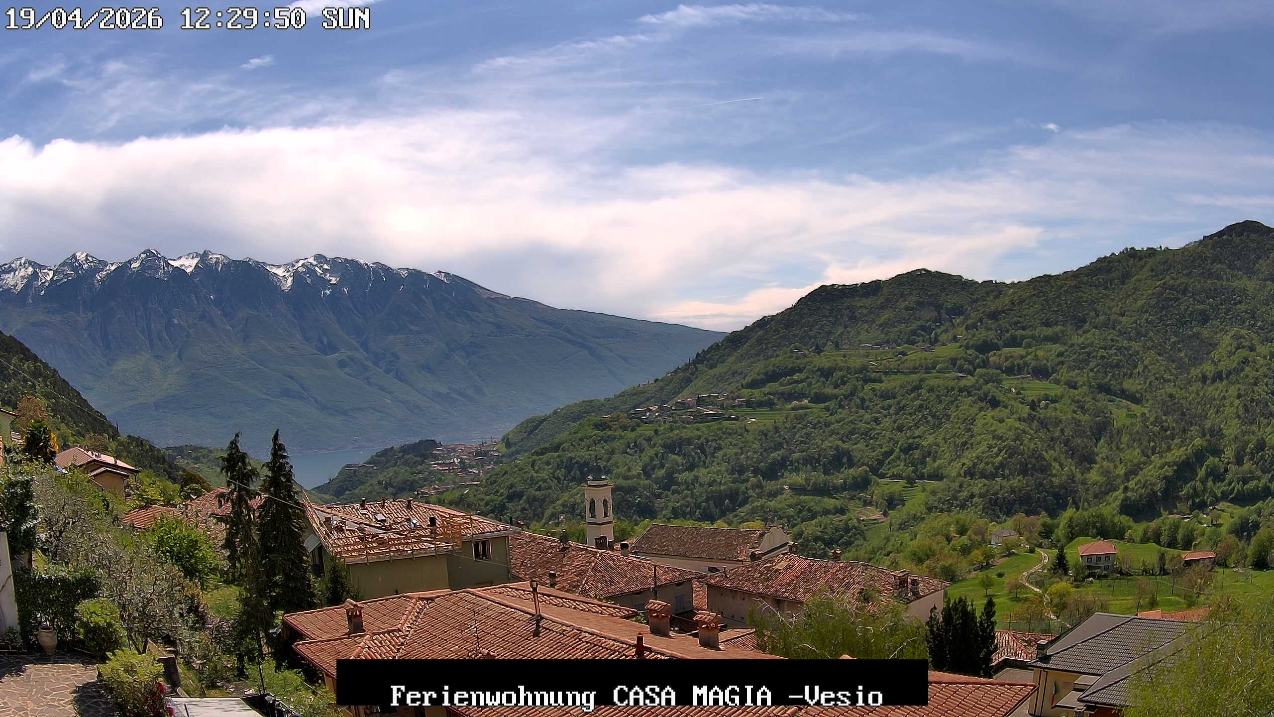 Archiv Foto Webcam Casa Magia in Vesio, Tremosine sul Garda