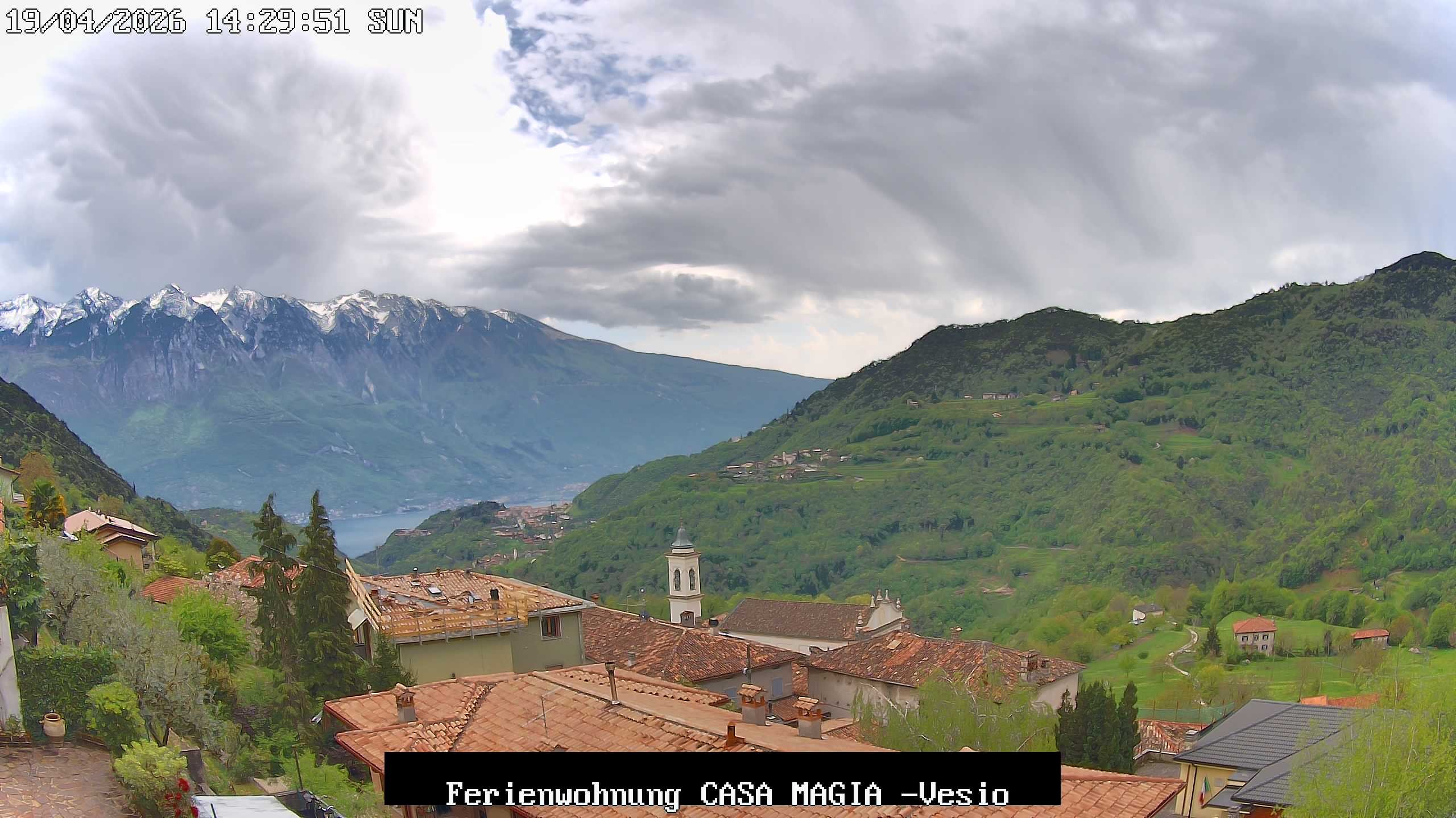 Archiv Foto Webcam Casa Magia in Vesio, Tremosine sul Garda