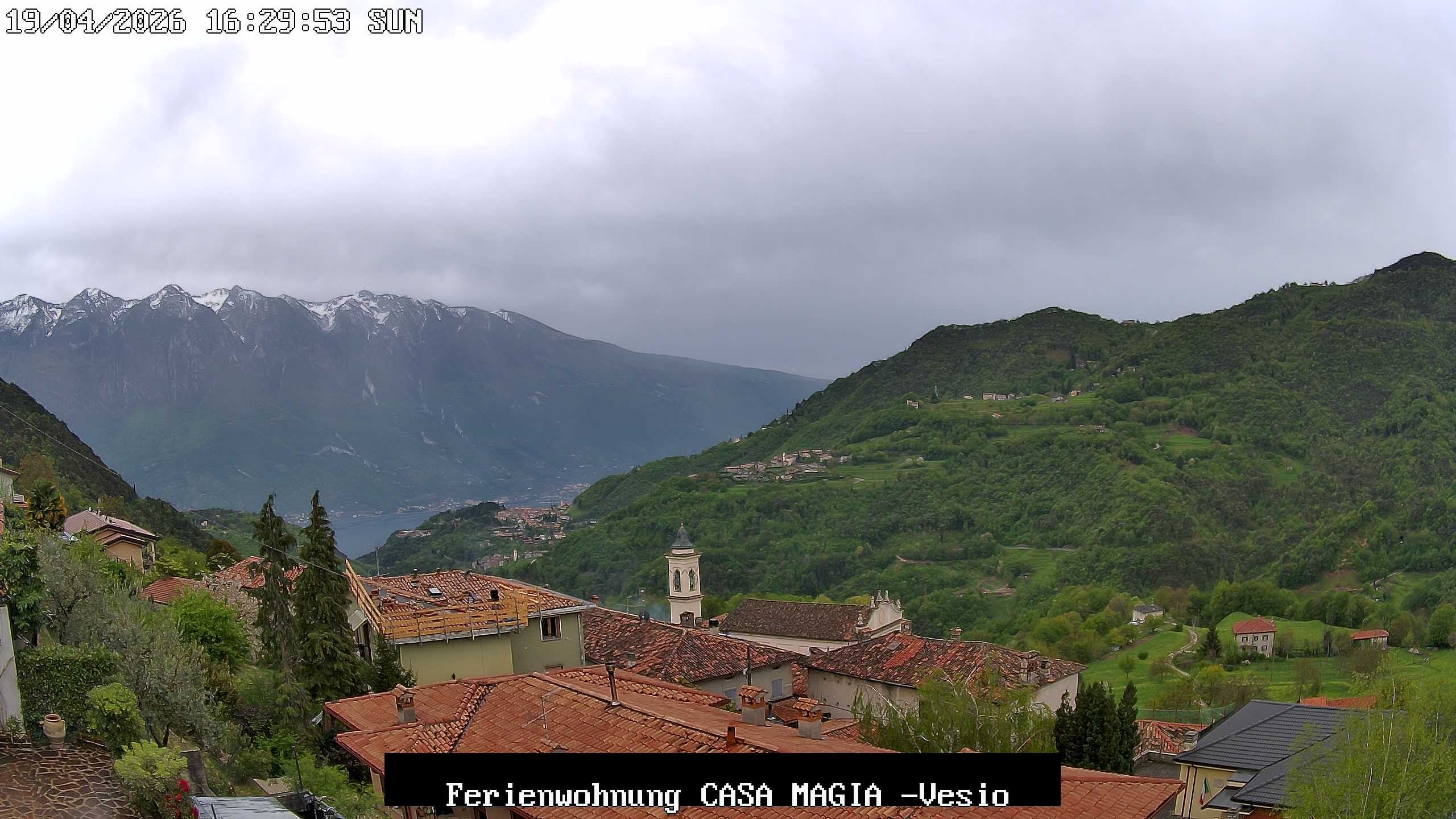 Archiv Foto Webcam Casa Magia in Vesio, Tremosine sul Garda