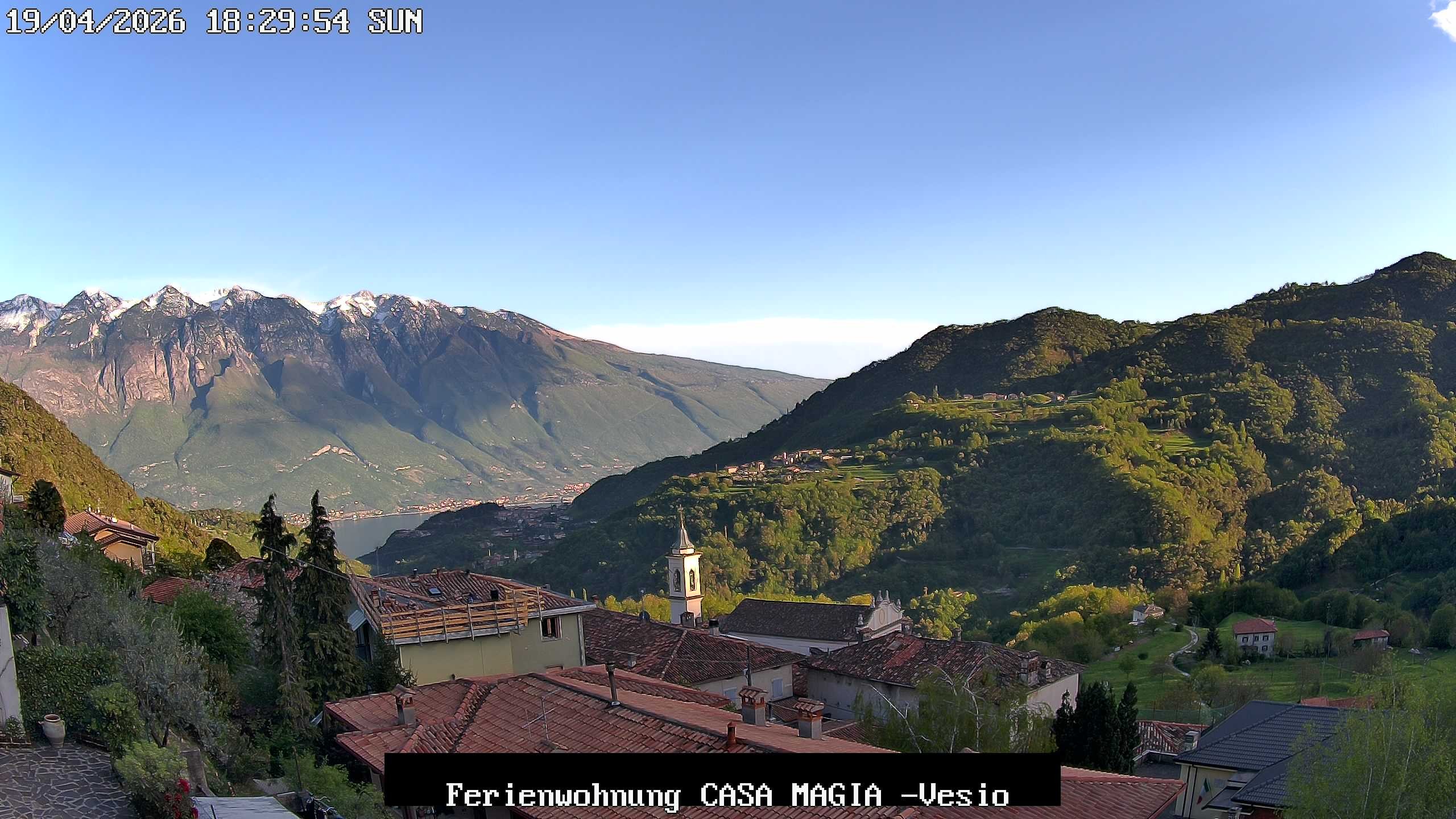 Archiv Foto Webcam Casa Magia in Vesio, Tremosine sul Garda