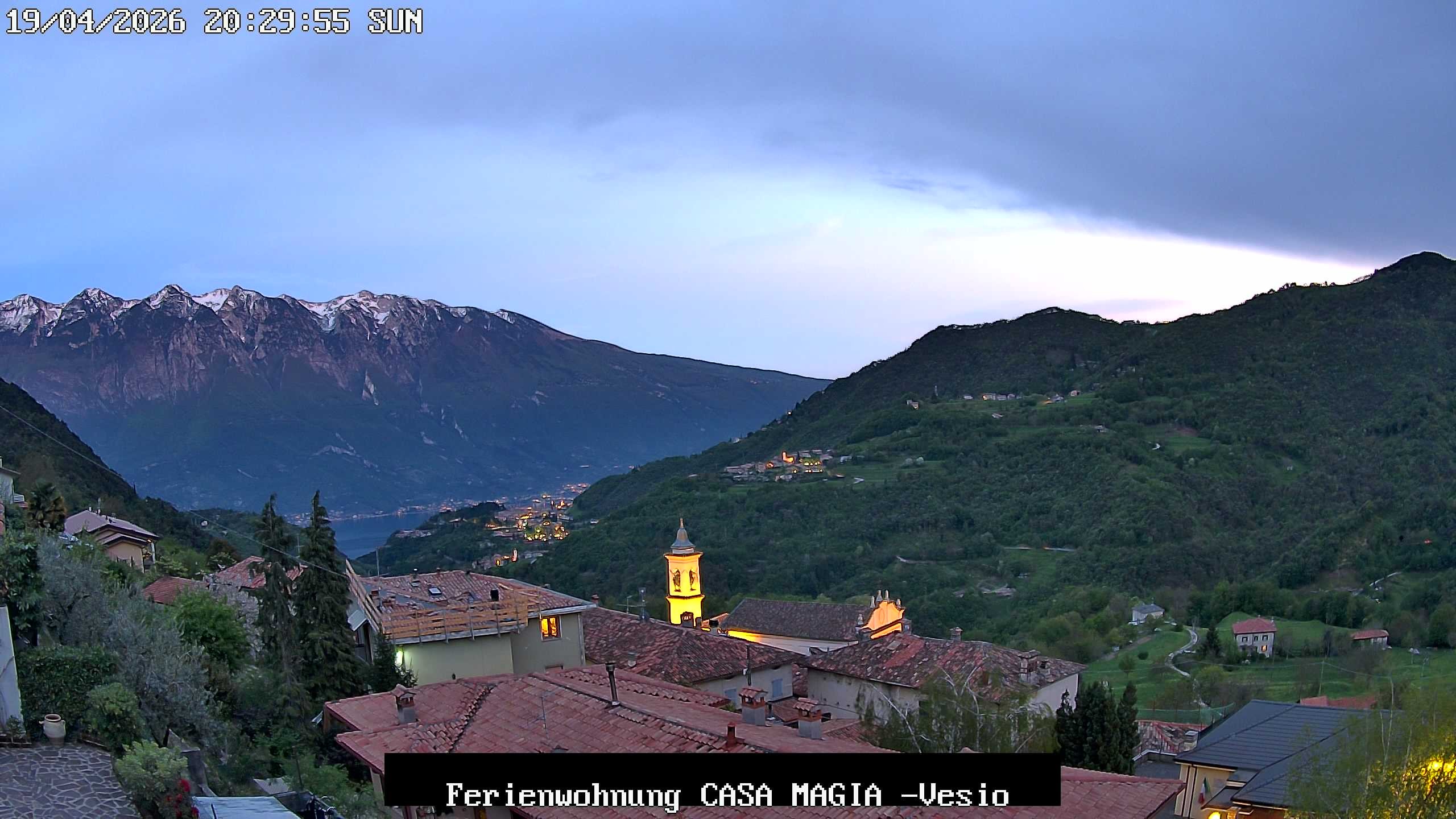 Archiv Foto Webcam Casa Magia in Vesio, Tremosine sul Garda