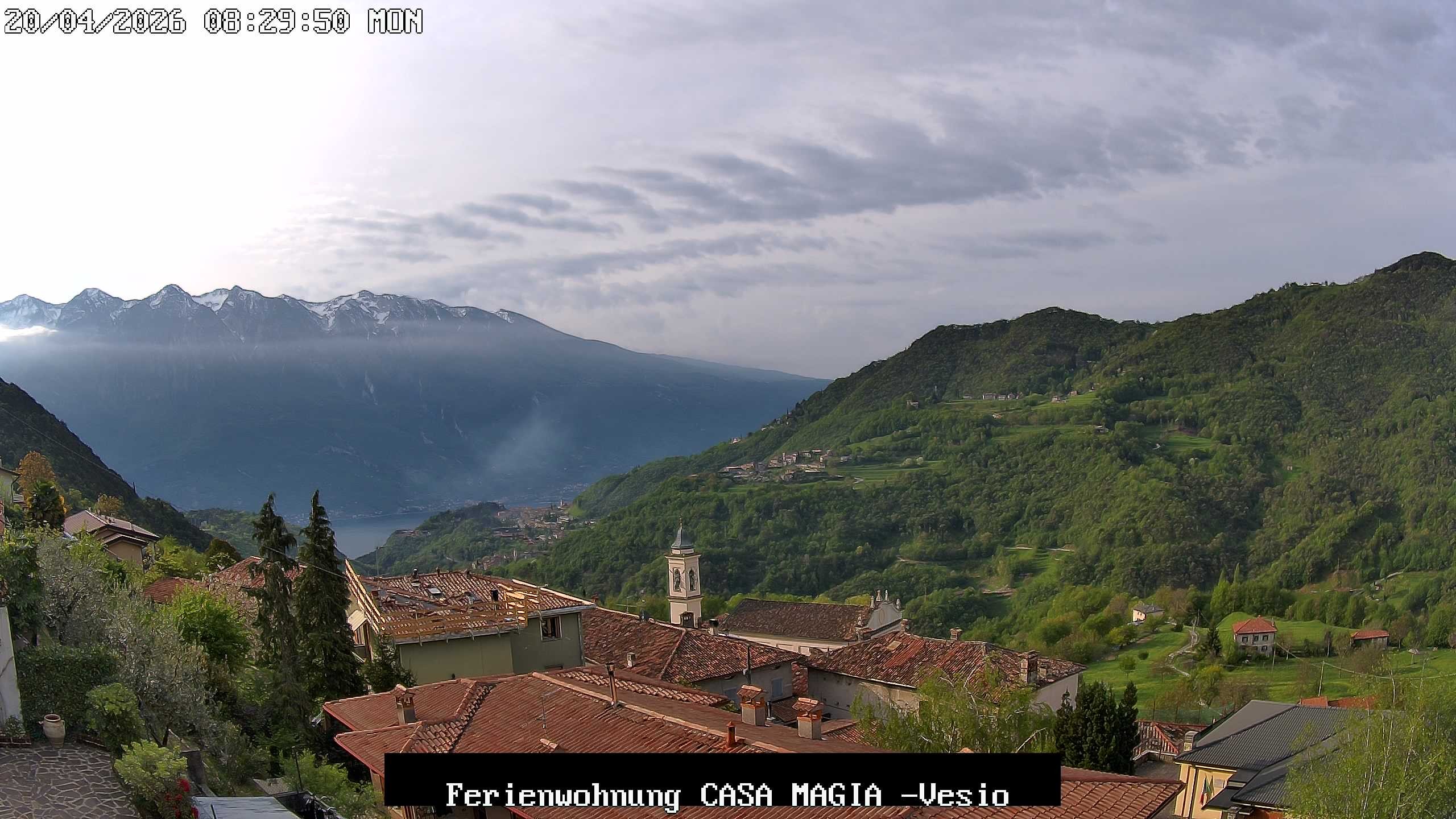 Archiv Foto Webcam Casa Magia in Vesio, Tremosine sul Garda