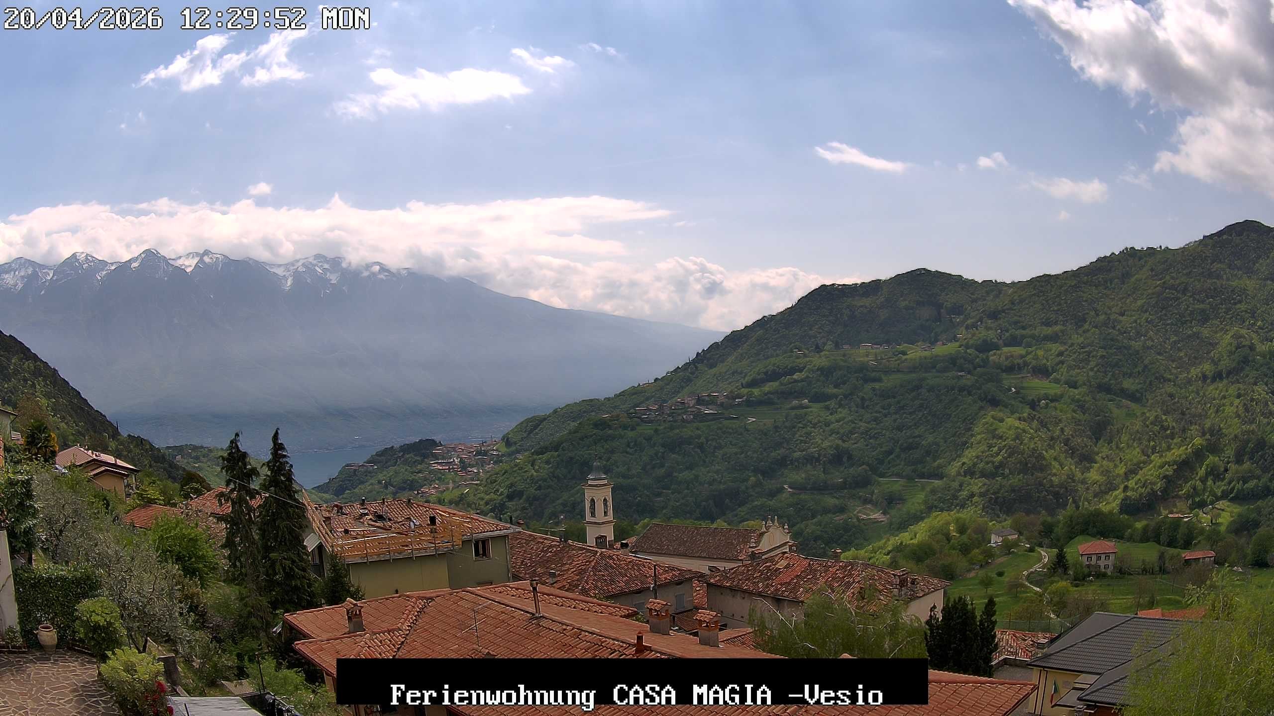 Archiv Foto Webcam Casa Magia in Vesio, Tremosine sul Garda