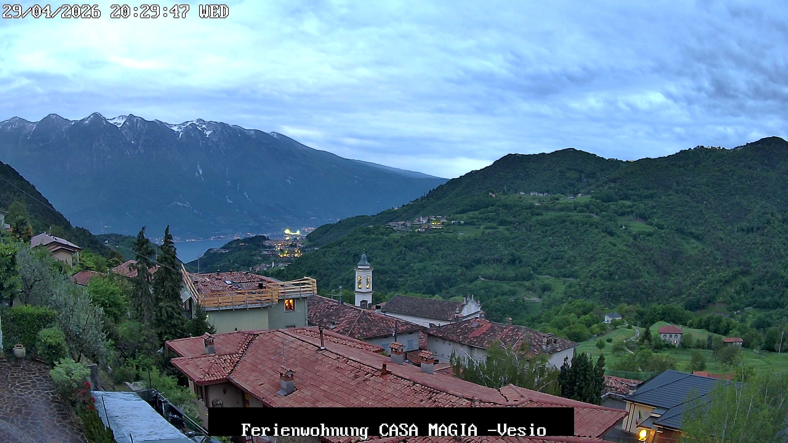 Archiv Foto Webcam Casa Magia in Vesio, Tremosine sul Garda