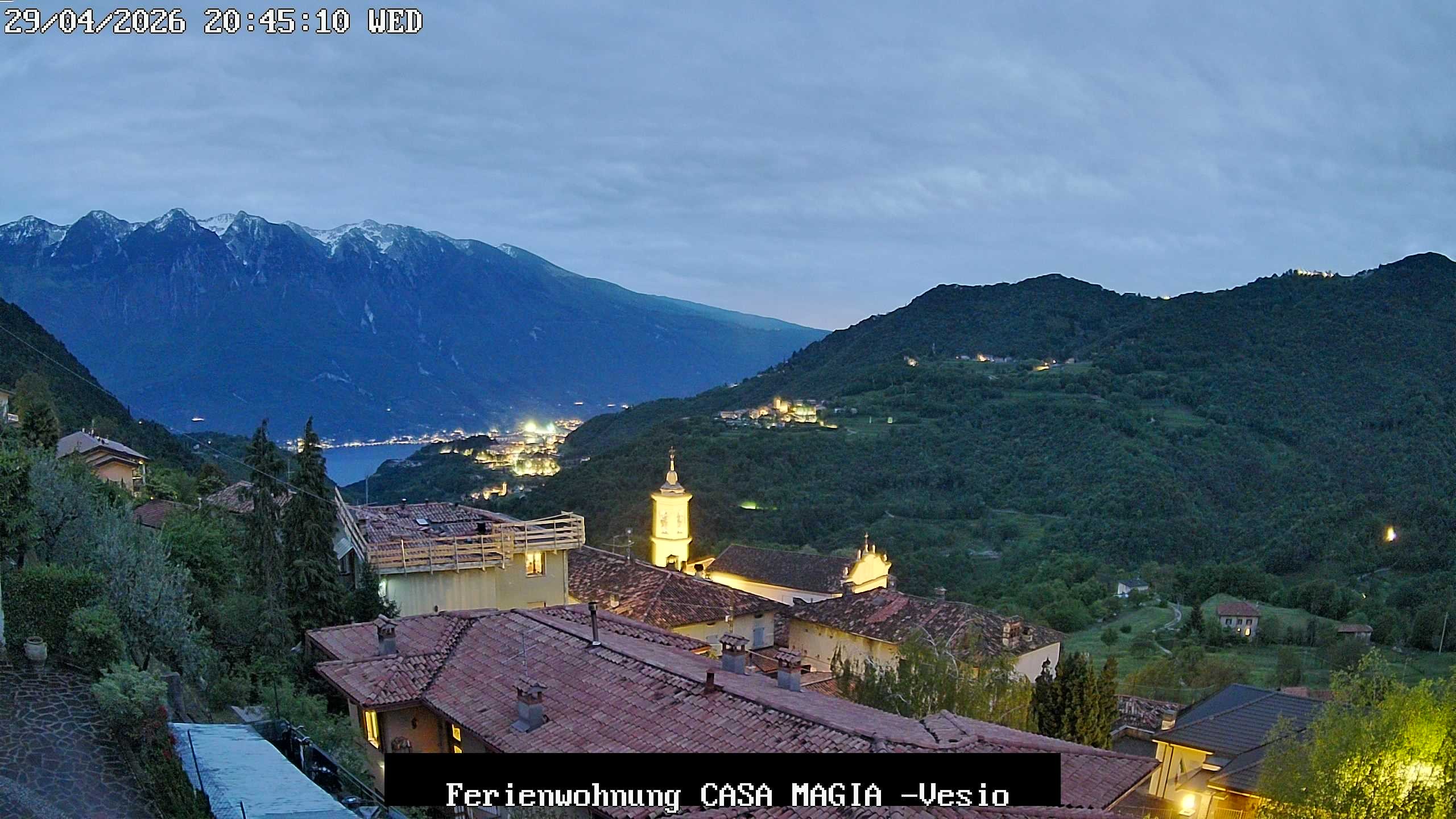 Archiv Foto Webcam Casa Magia in Vesio, Tremosine sul Garda