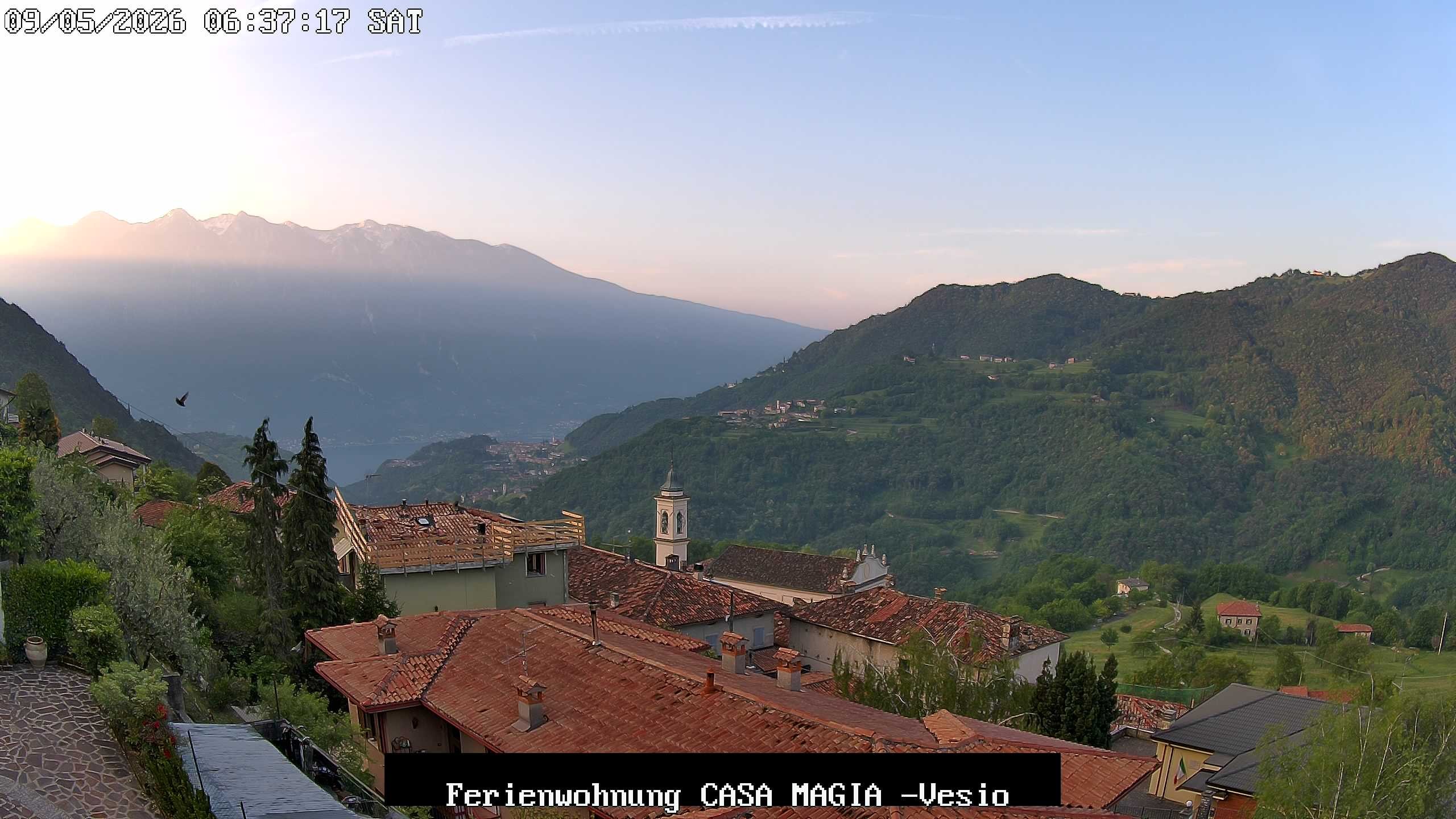 Archiv Foto Webcam Casa Magia in Vesio, Tremosine sul Garda