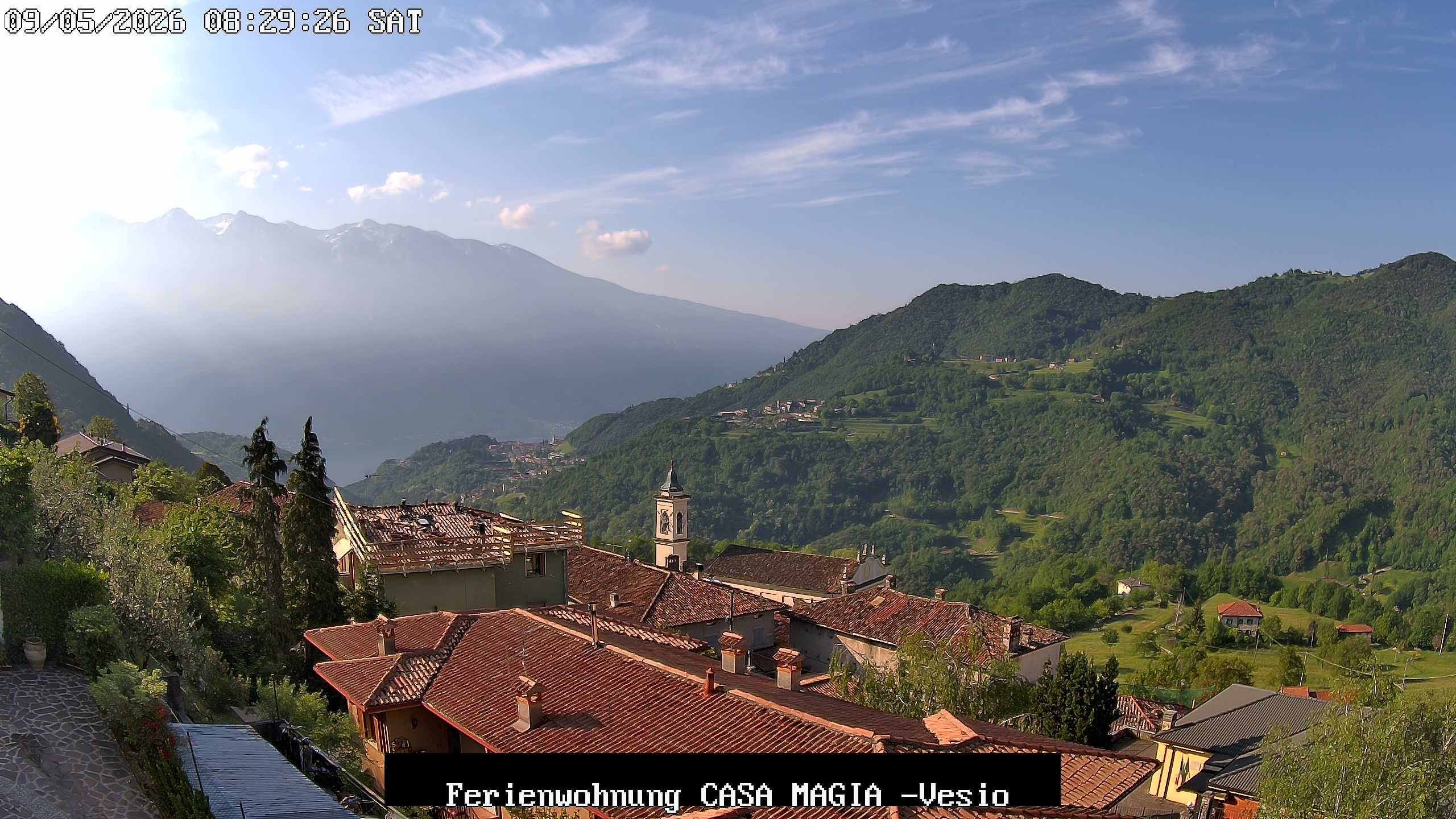 Archiv Foto Webcam Casa Magia in Vesio, Tremosine sul Garda