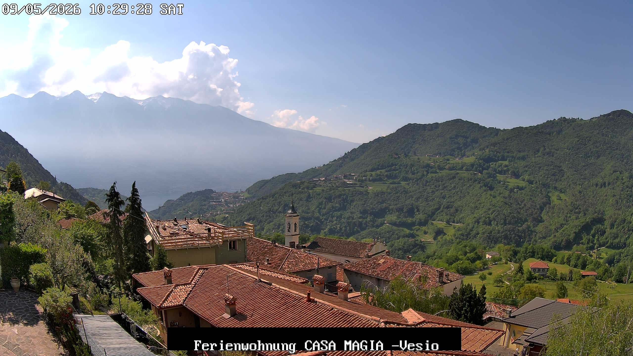 Archiv Foto Webcam Casa Magia in Vesio, Tremosine sul Garda