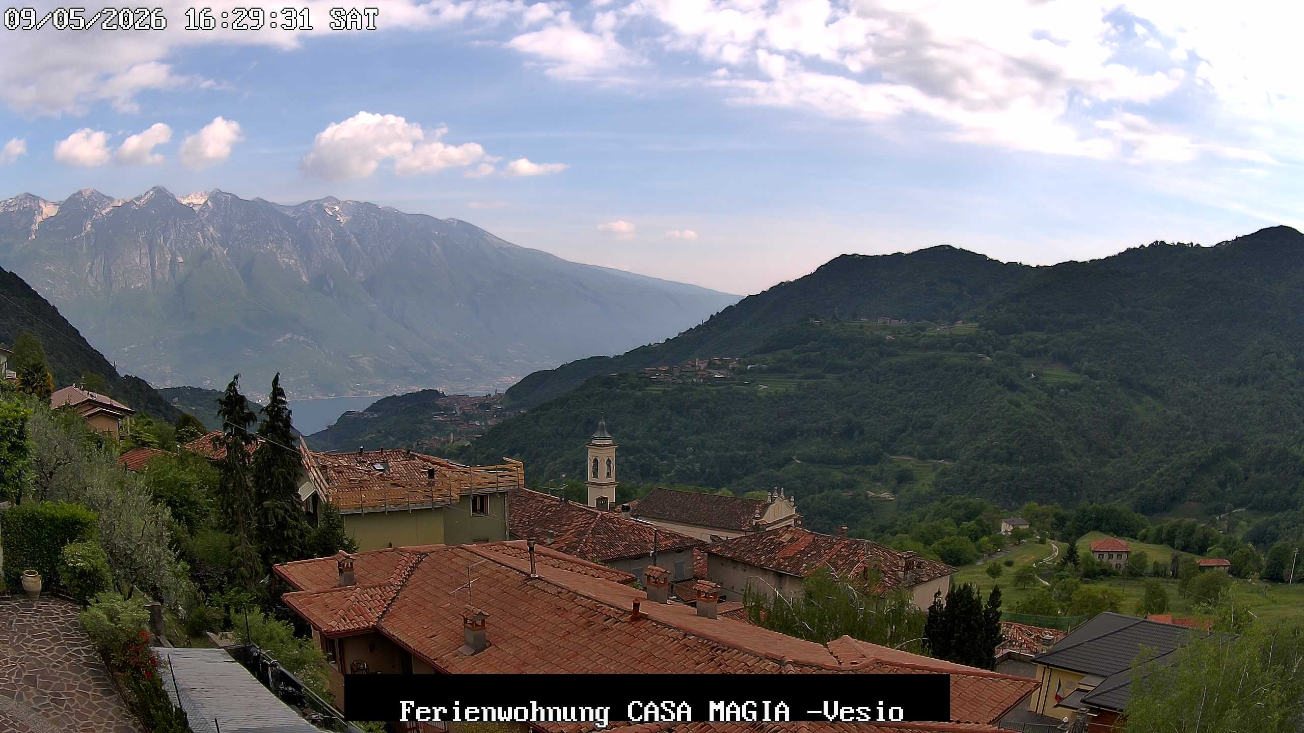 Archiv Foto Webcam Casa Magia in Vesio, Tremosine sul Garda