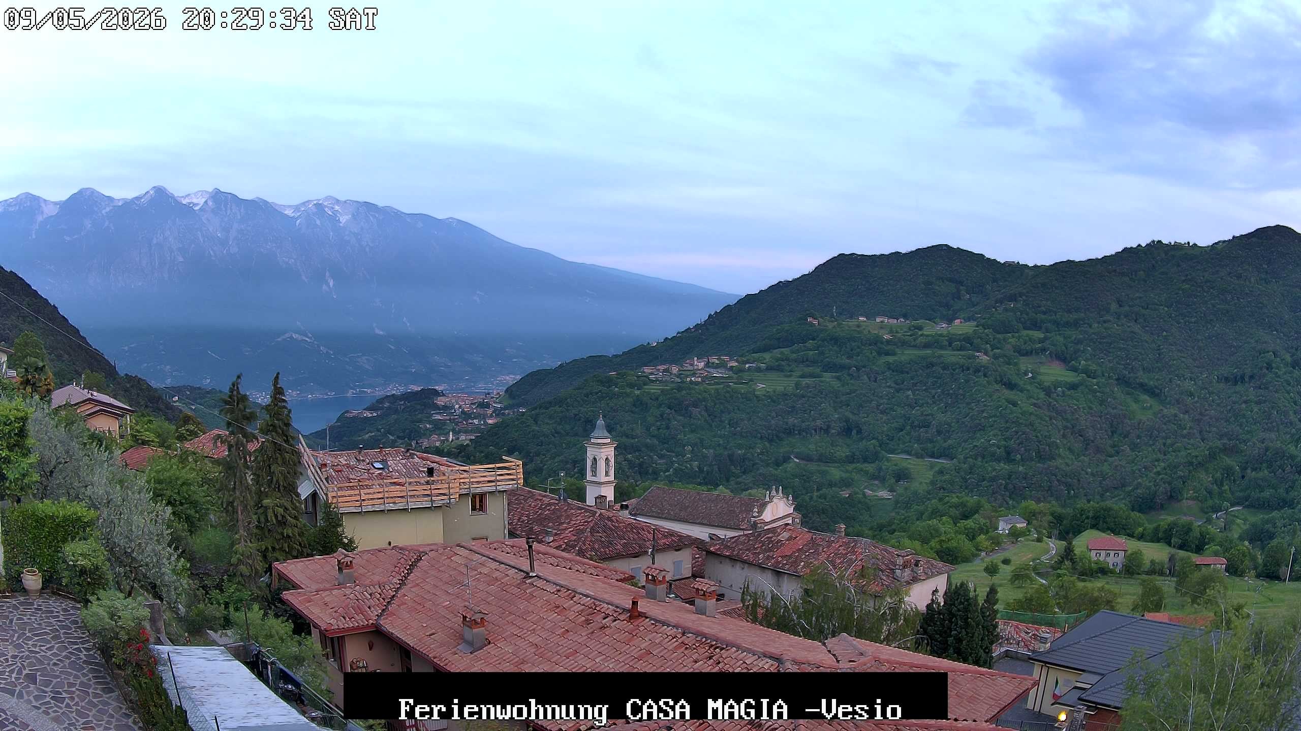 Archiv Foto Webcam Casa Magia in Vesio, Tremosine sul Garda