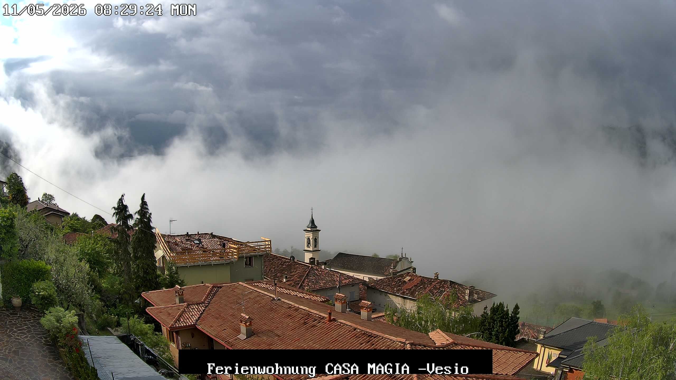 Archiv Foto Webcam Casa Magia in Vesio, Tremosine sul Garda