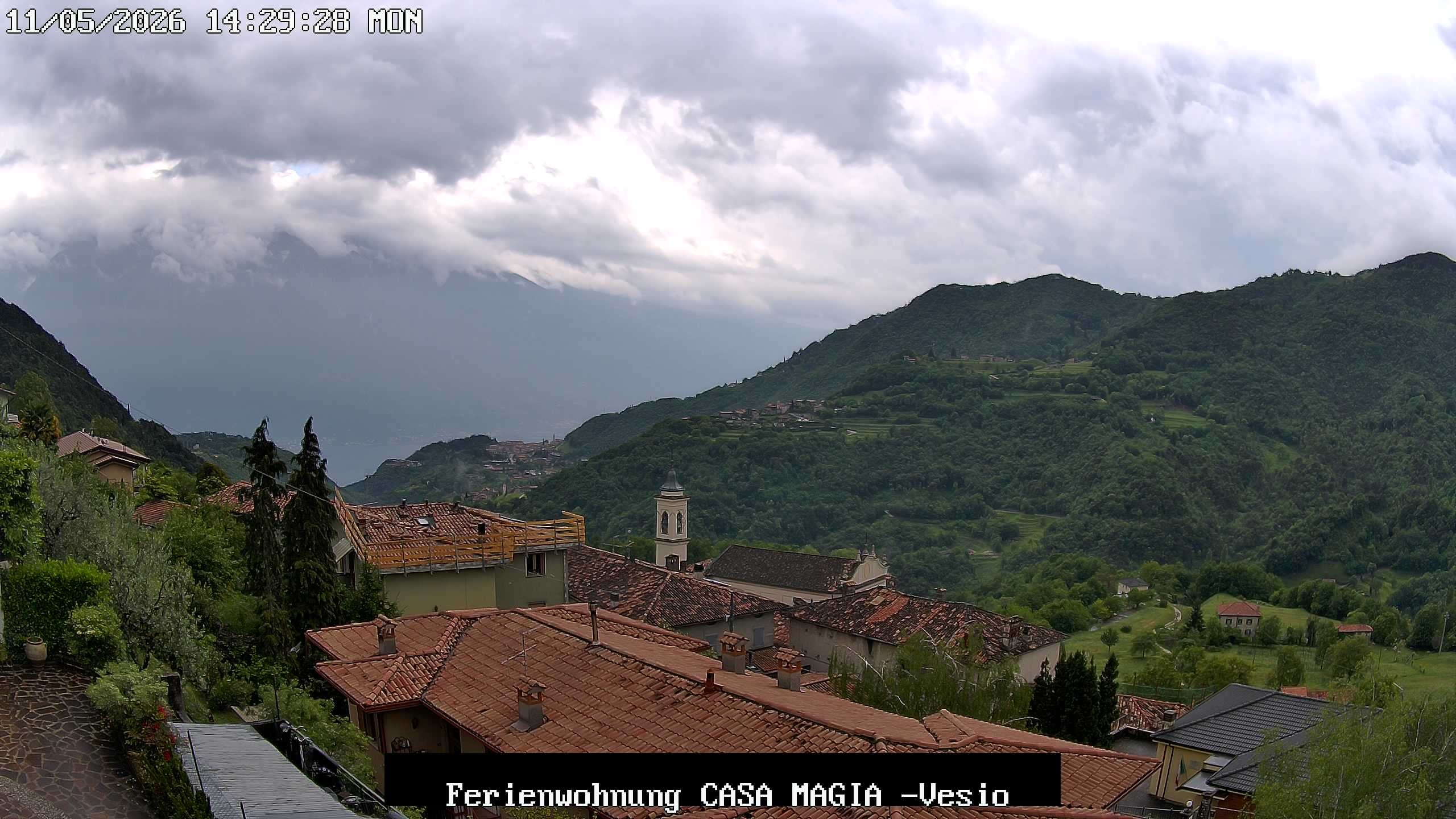 Archiv Foto Webcam Casa Magia in Vesio, Tremosine sul Garda