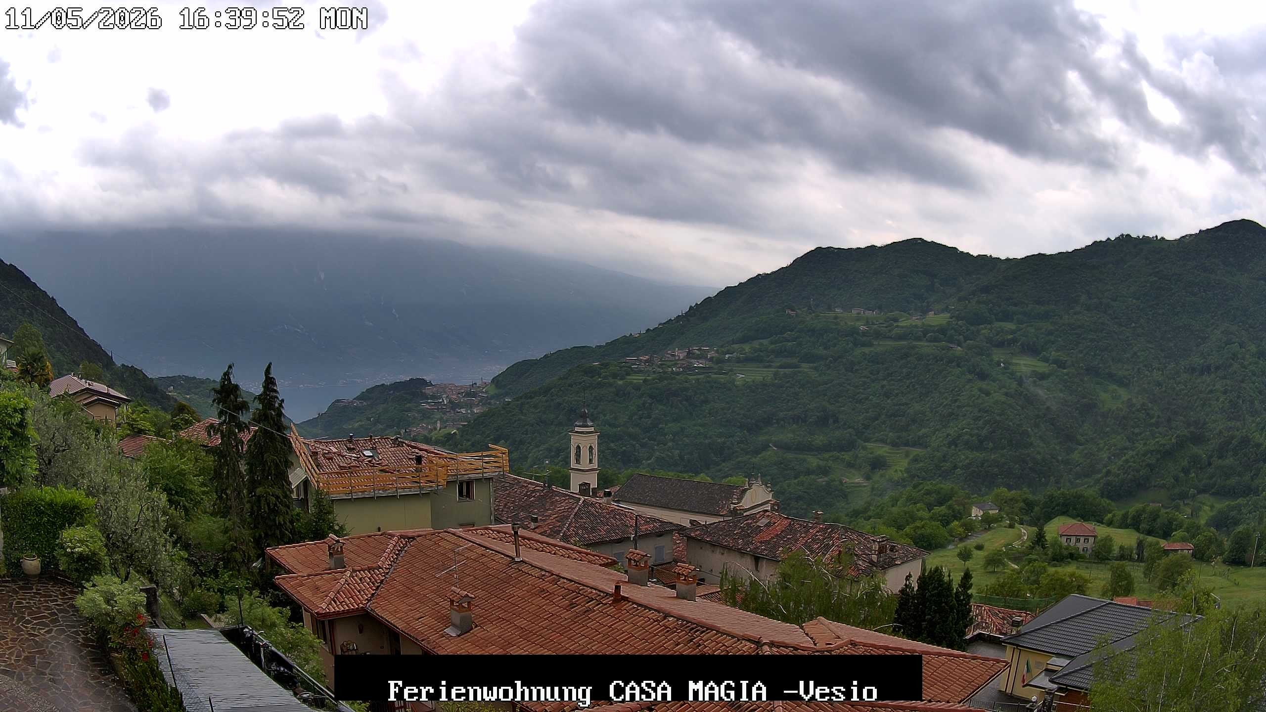 Archiv Foto Webcam Casa Magia in Vesio, Tremosine sul Garda