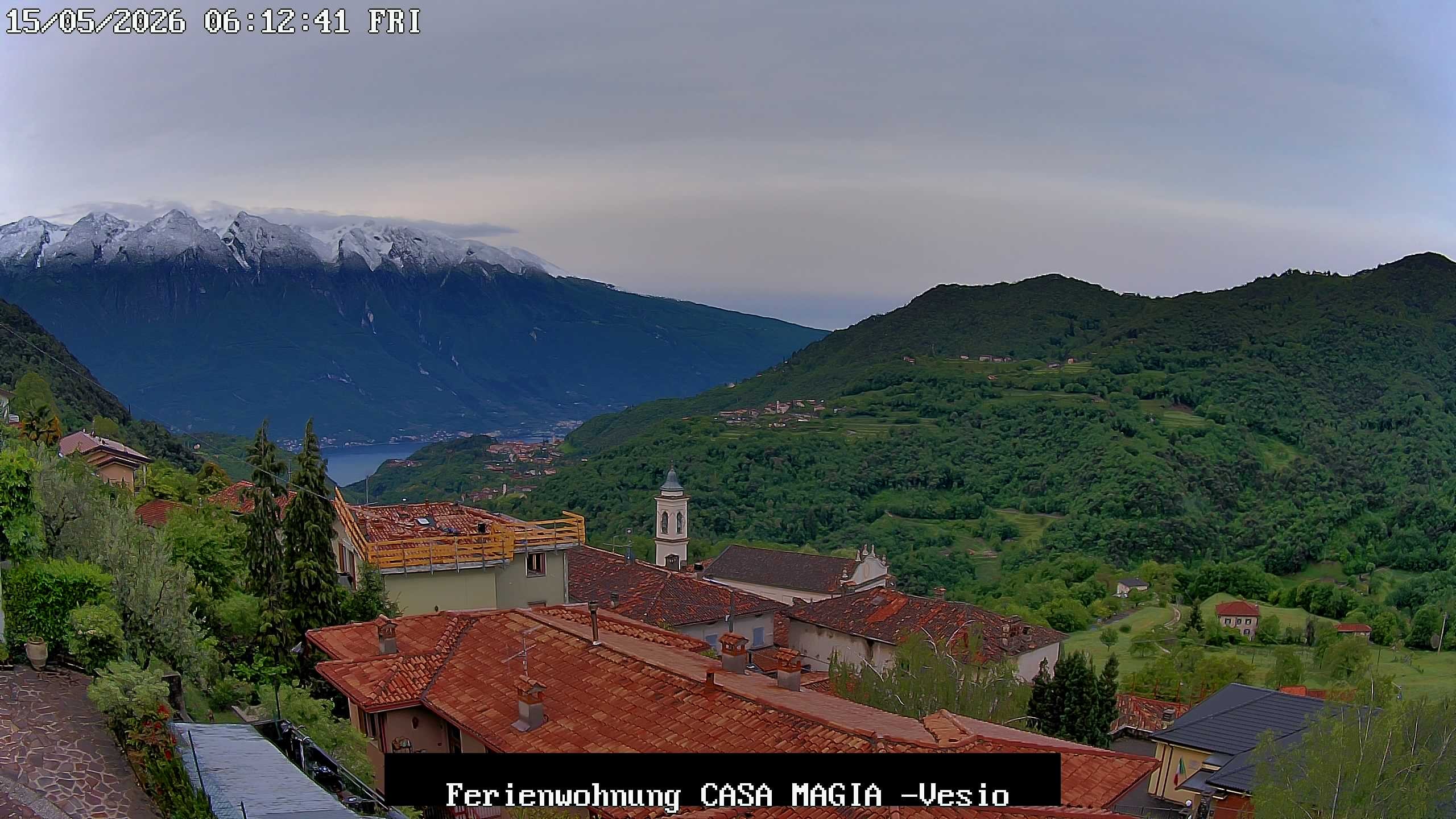 Archiv Foto Webcam Casa Magia in Vesio, Tremosine sul Garda