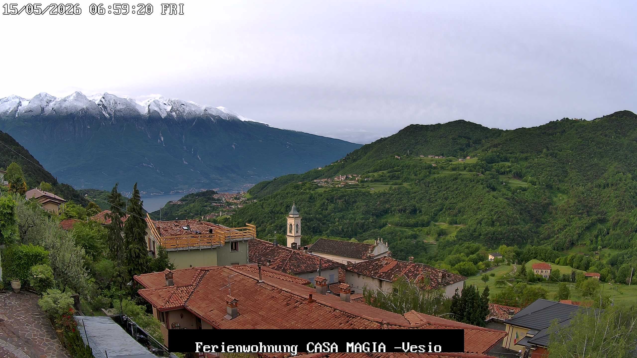 Archiv Foto Webcam Casa Magia in Vesio, Tremosine sul Garda