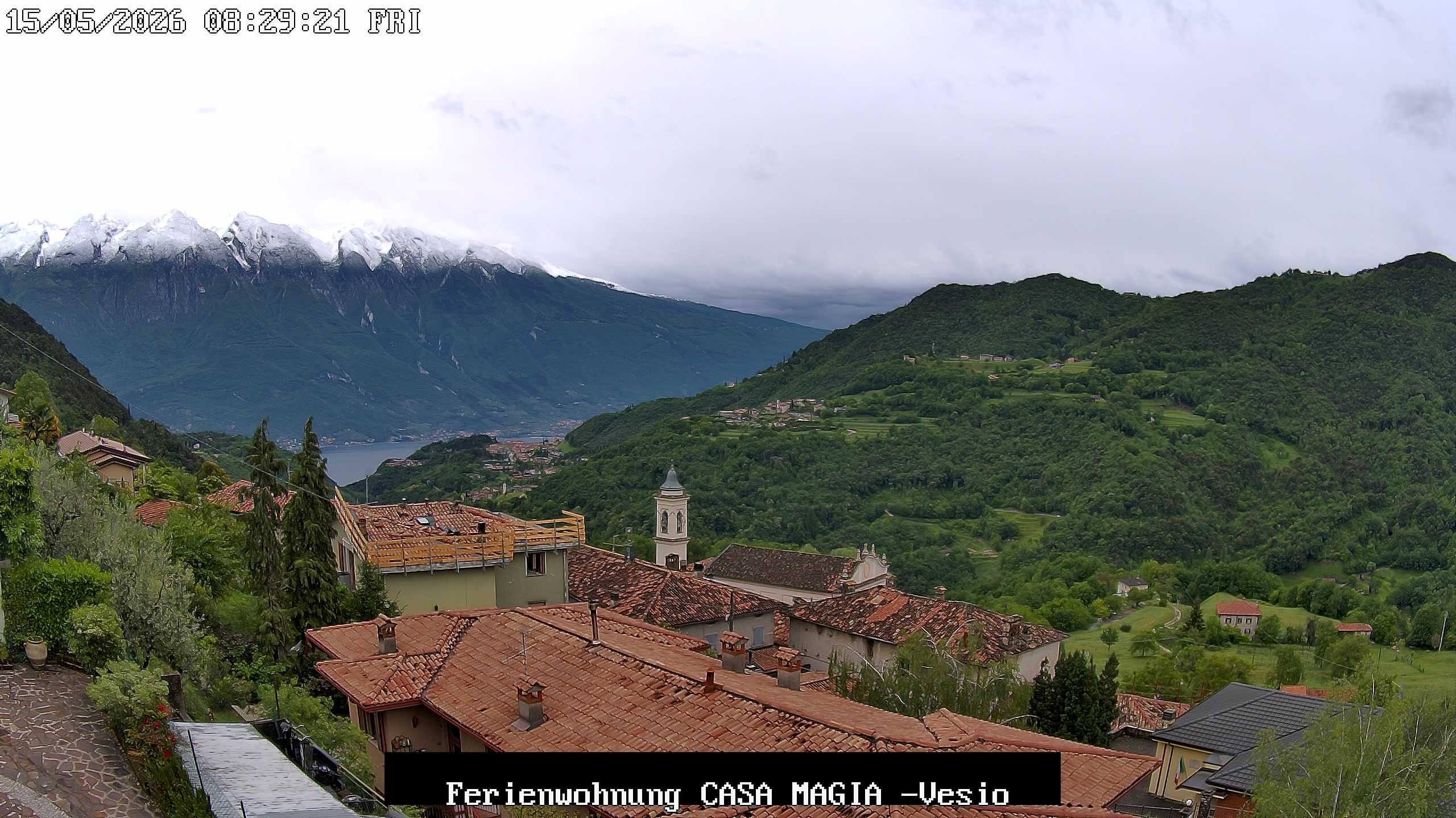 Archiv Foto Webcam Casa Magia in Vesio, Tremosine sul Garda