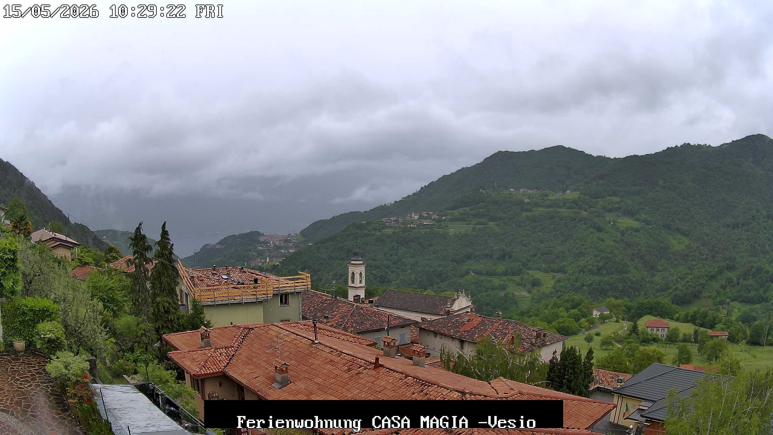 Archiv Foto Webcam Casa Magia in Vesio, Tremosine sul Garda