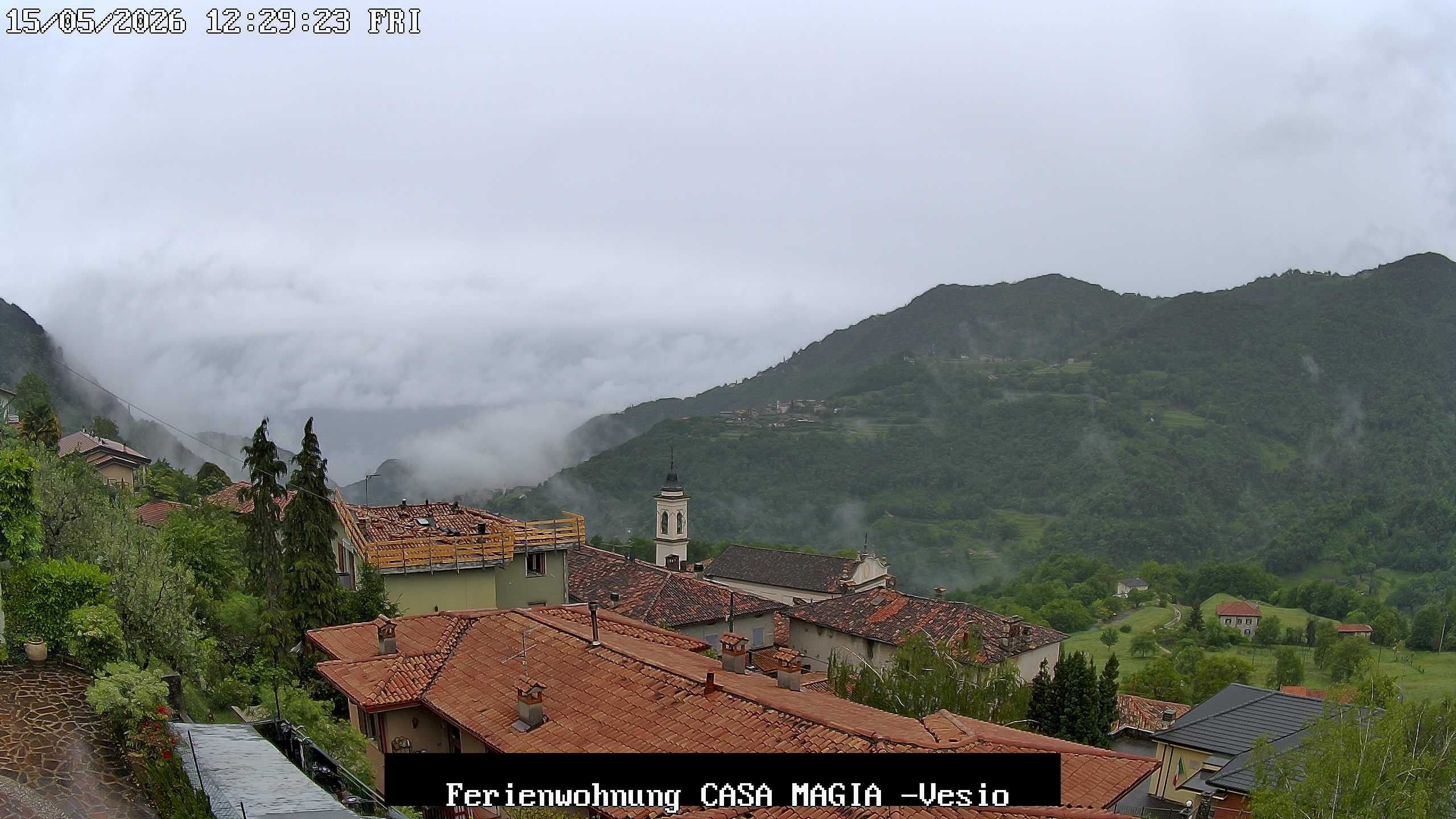 Archiv Foto Webcam Casa Magia in Vesio, Tremosine sul Garda