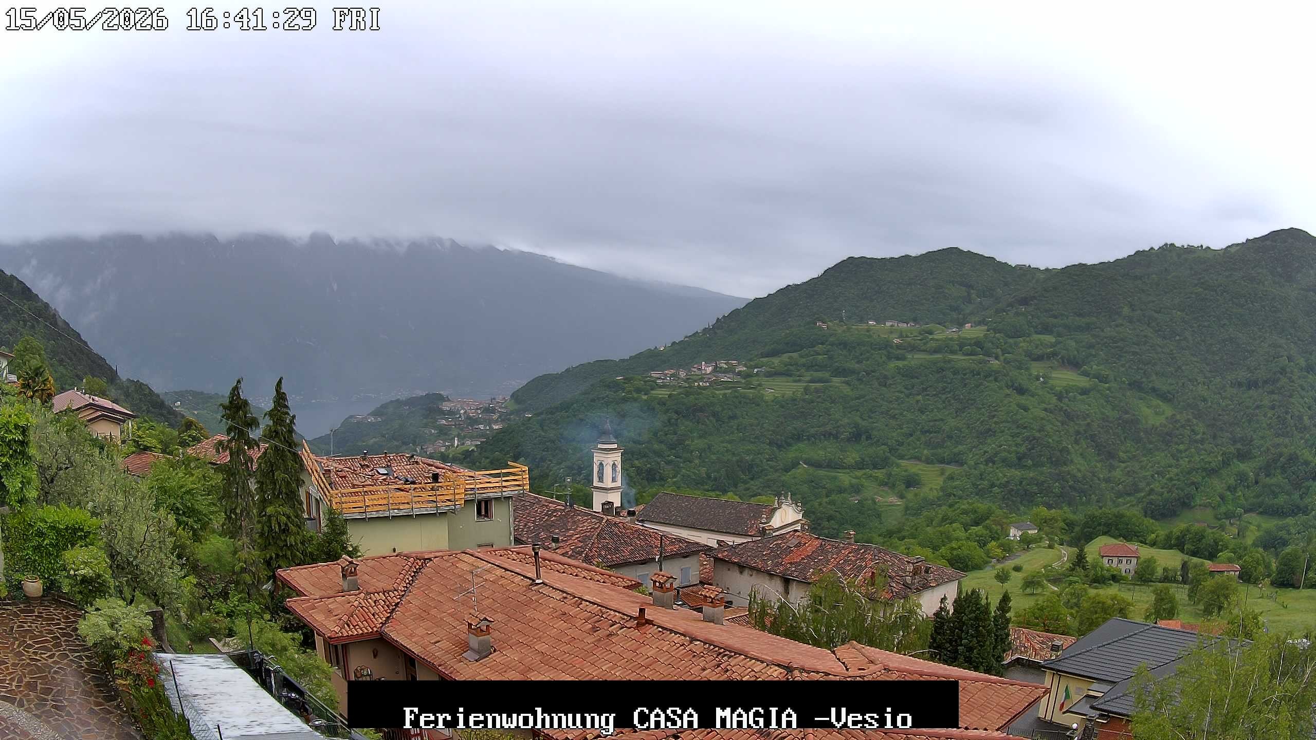 Archiv Foto Webcam Casa Magia in Vesio, Tremosine sul Garda