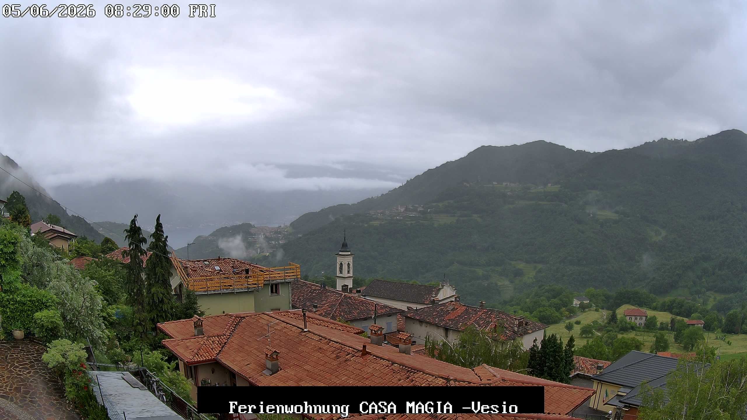 Archived image Webcam Lake Garda Casa Magia, Tremosine sul Garda