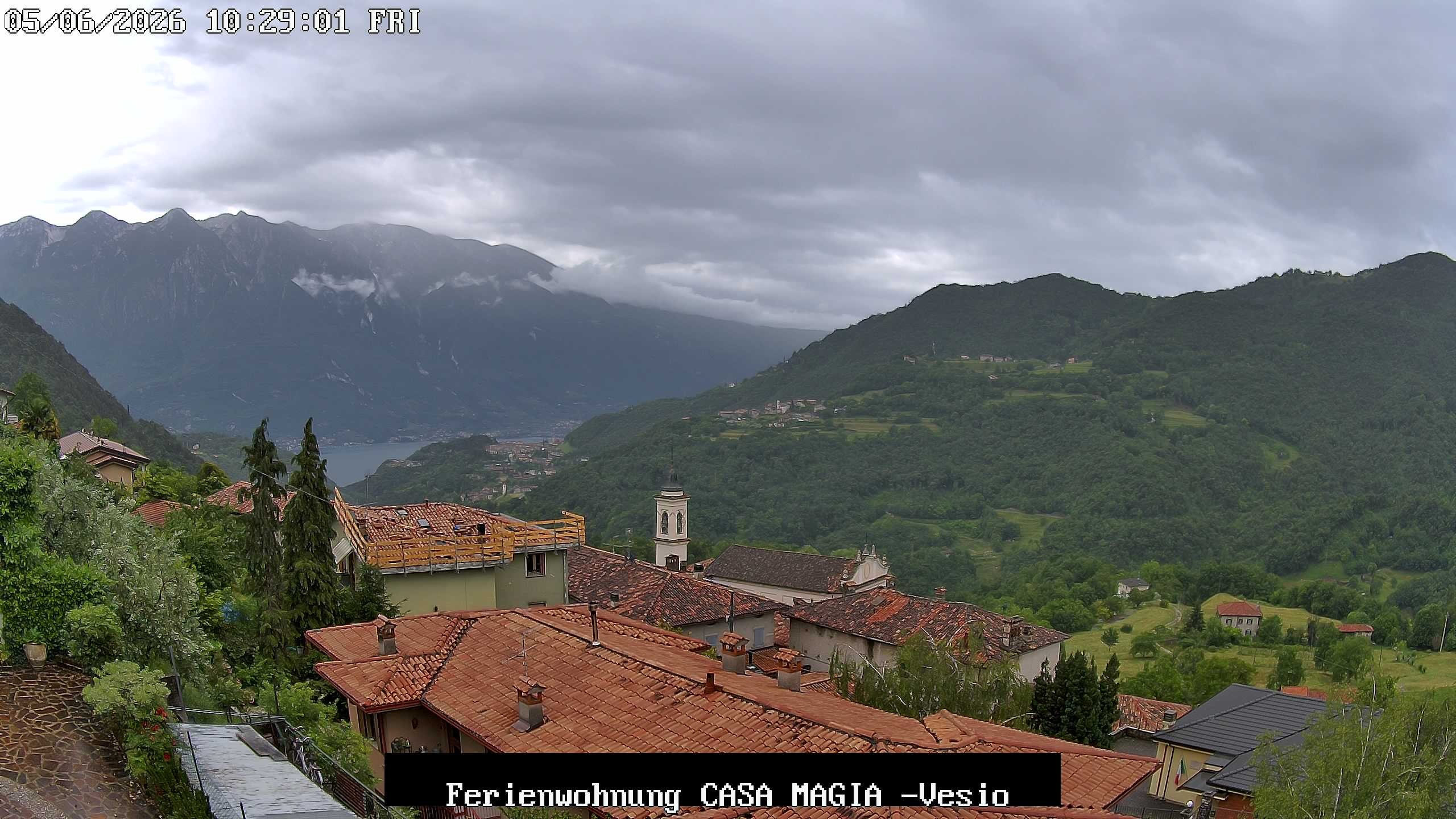 Archived image Webcam Lake Garda Casa Magia, Tremosine sul Garda