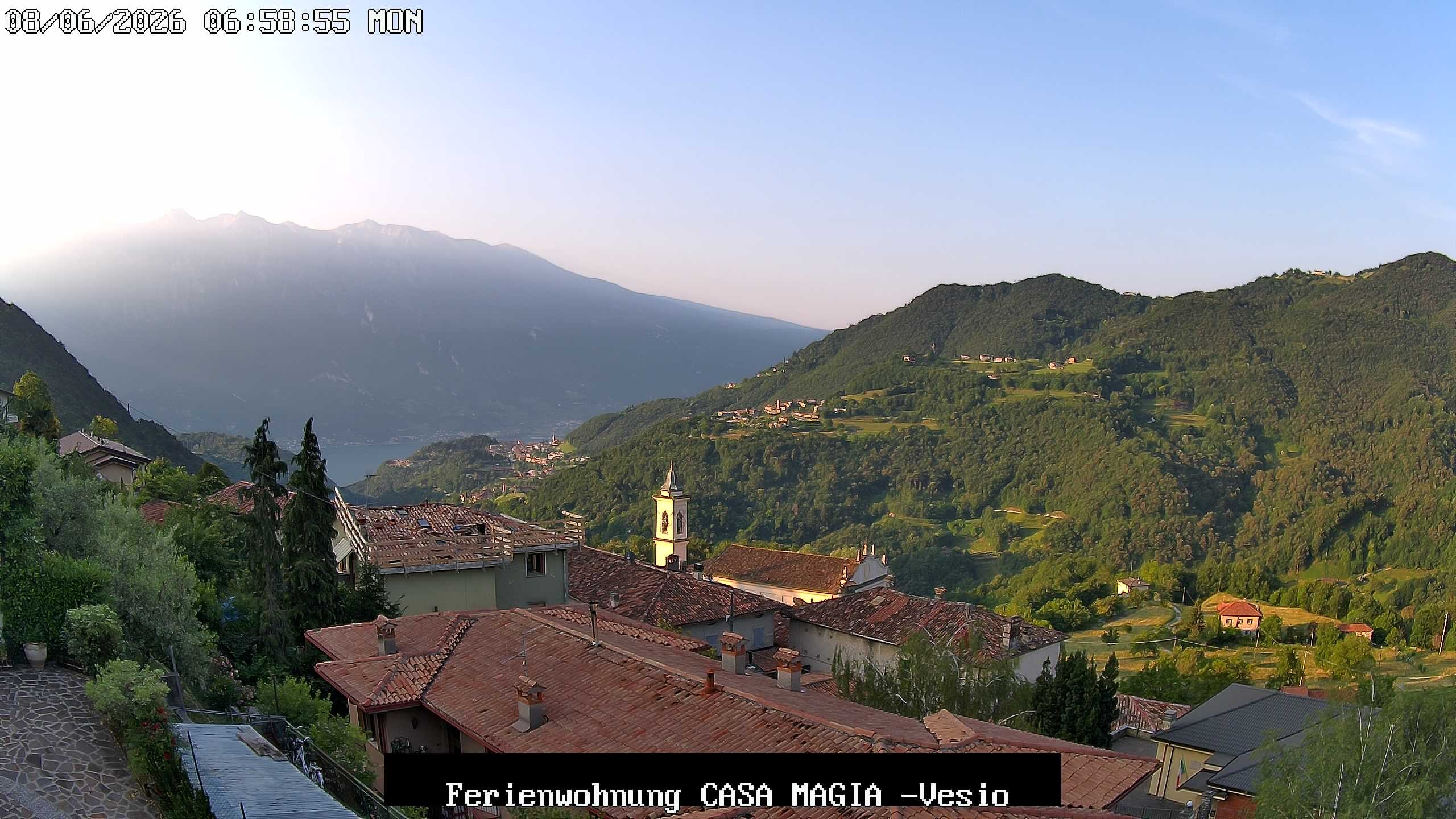 Archived image Webcam Lake Garda Casa Magia, Tremosine sul Garda
