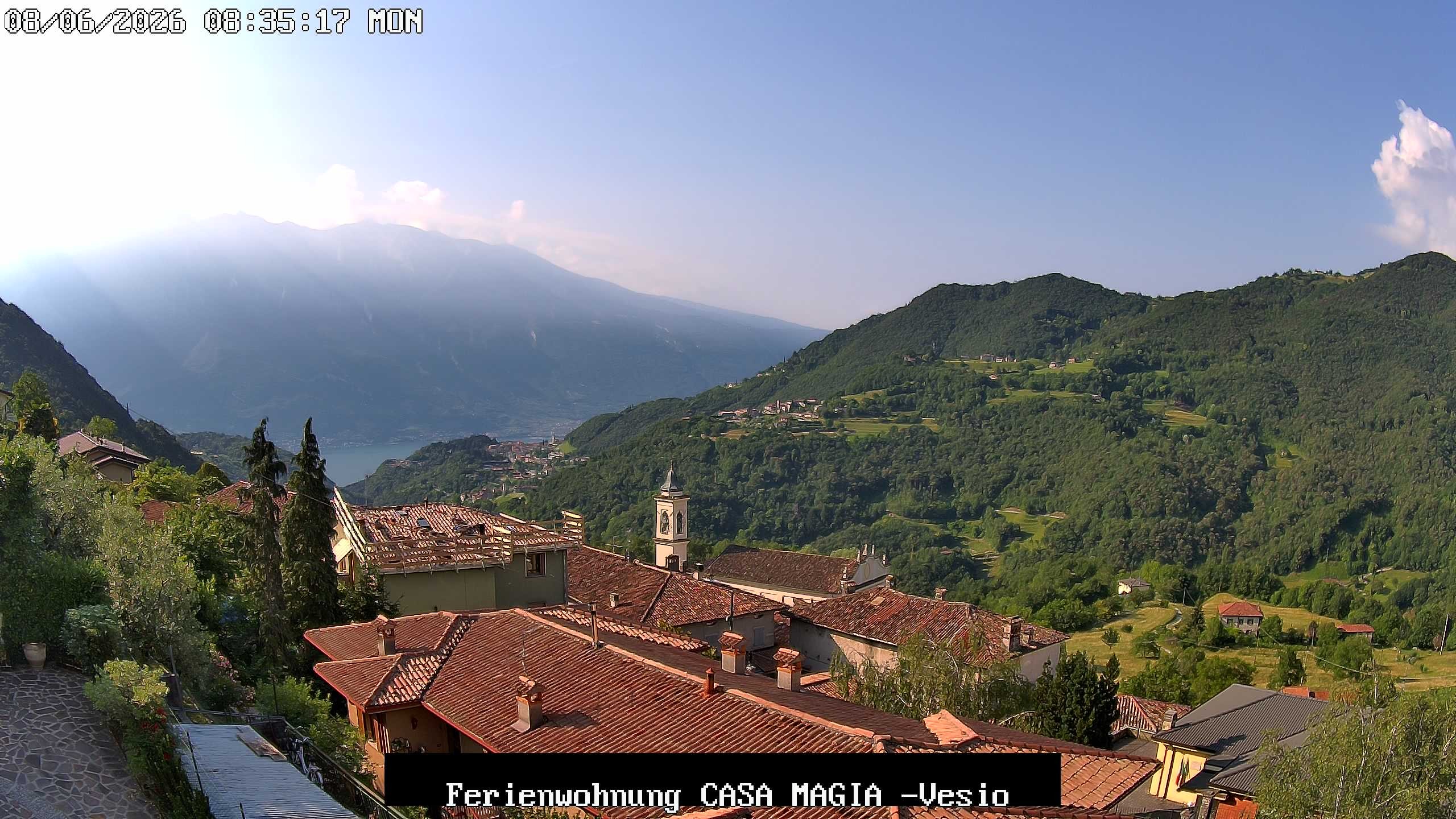 Archived image Webcam Lake Garda Casa Magia, Tremosine sul Garda
