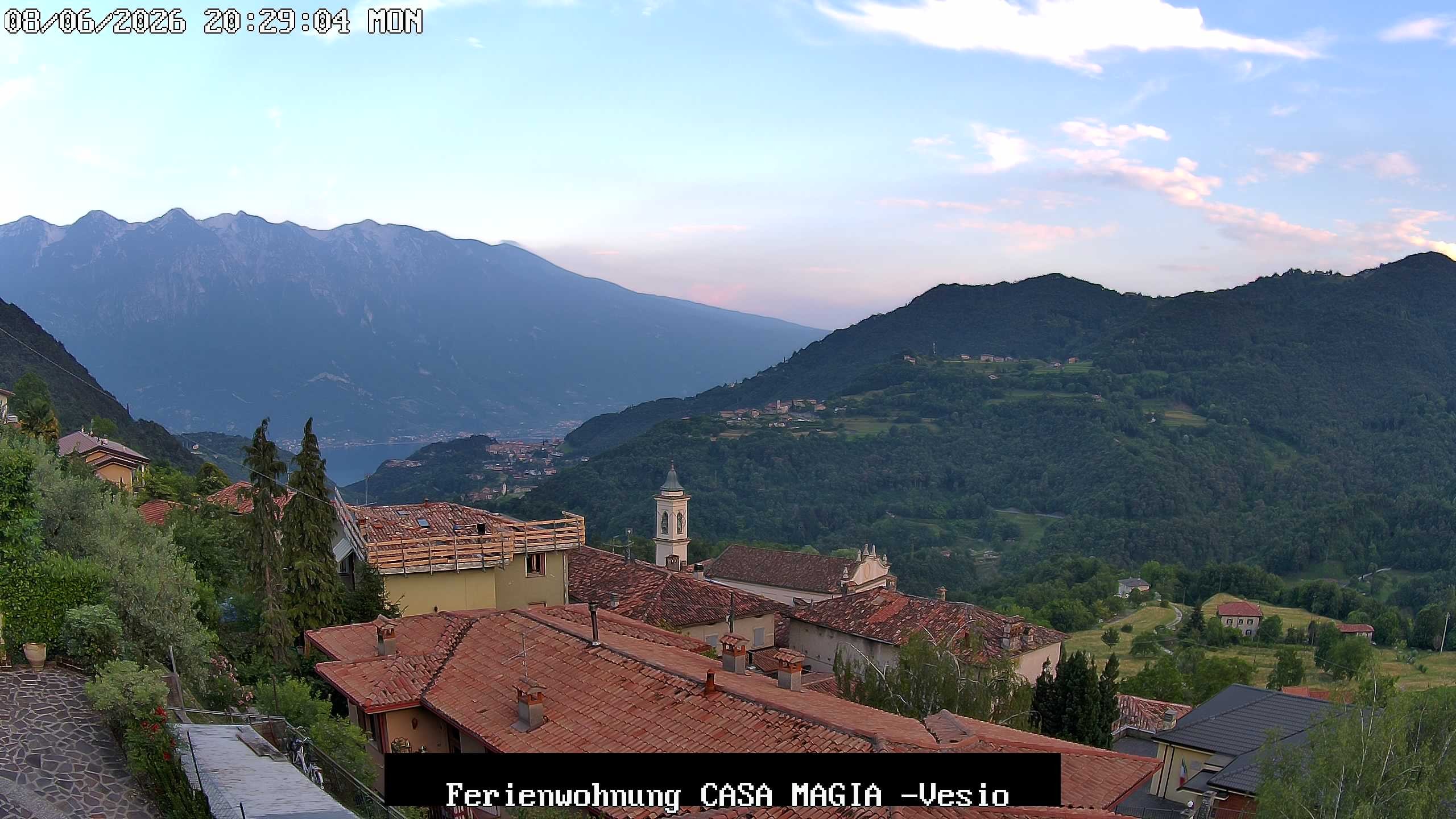 Archived image Webcam Lake Garda Casa Magia, Tremosine sul Garda