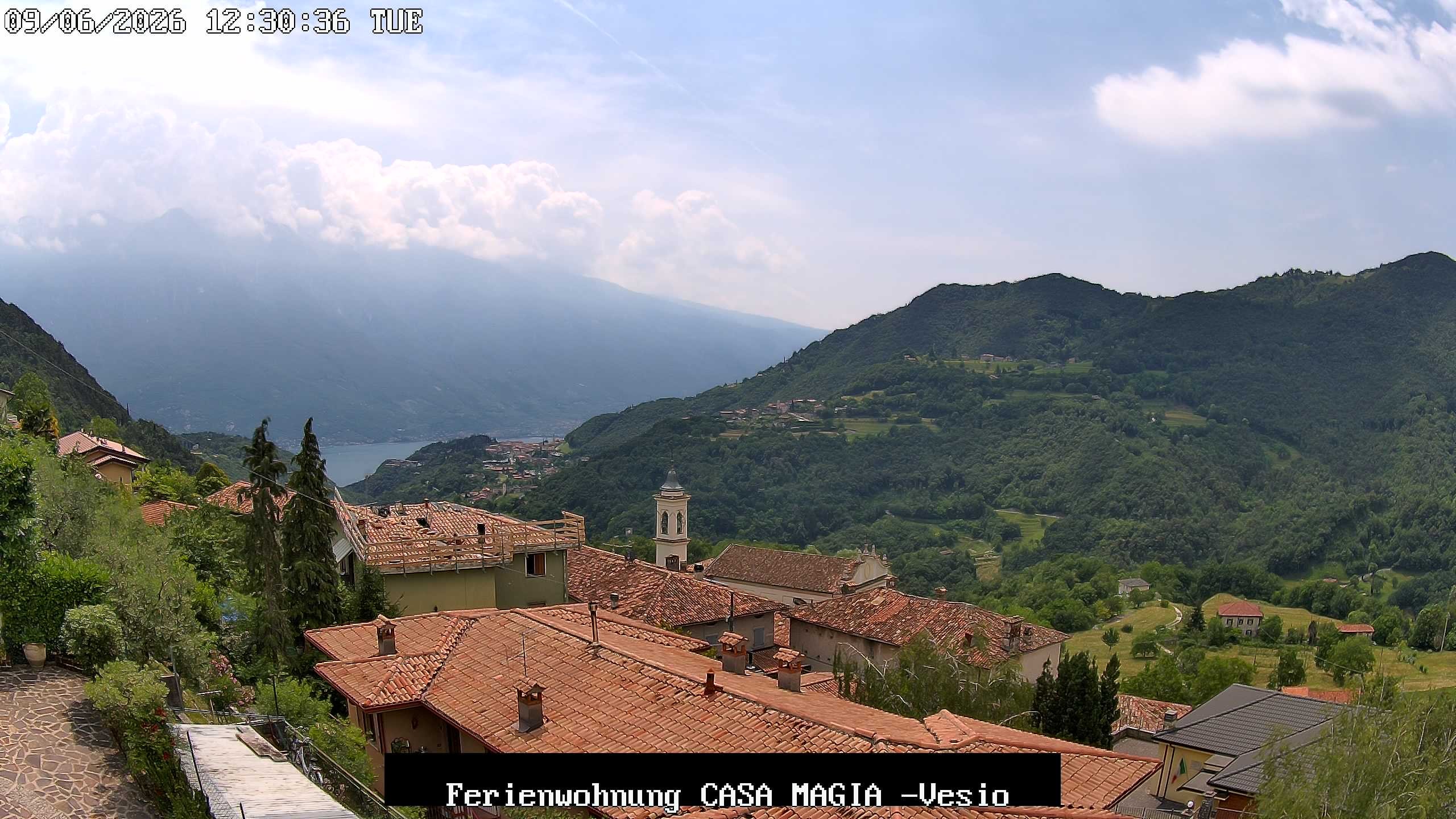 Archiv Foto Webcam Casa Magia in Vesio, Tremosine sul Garda