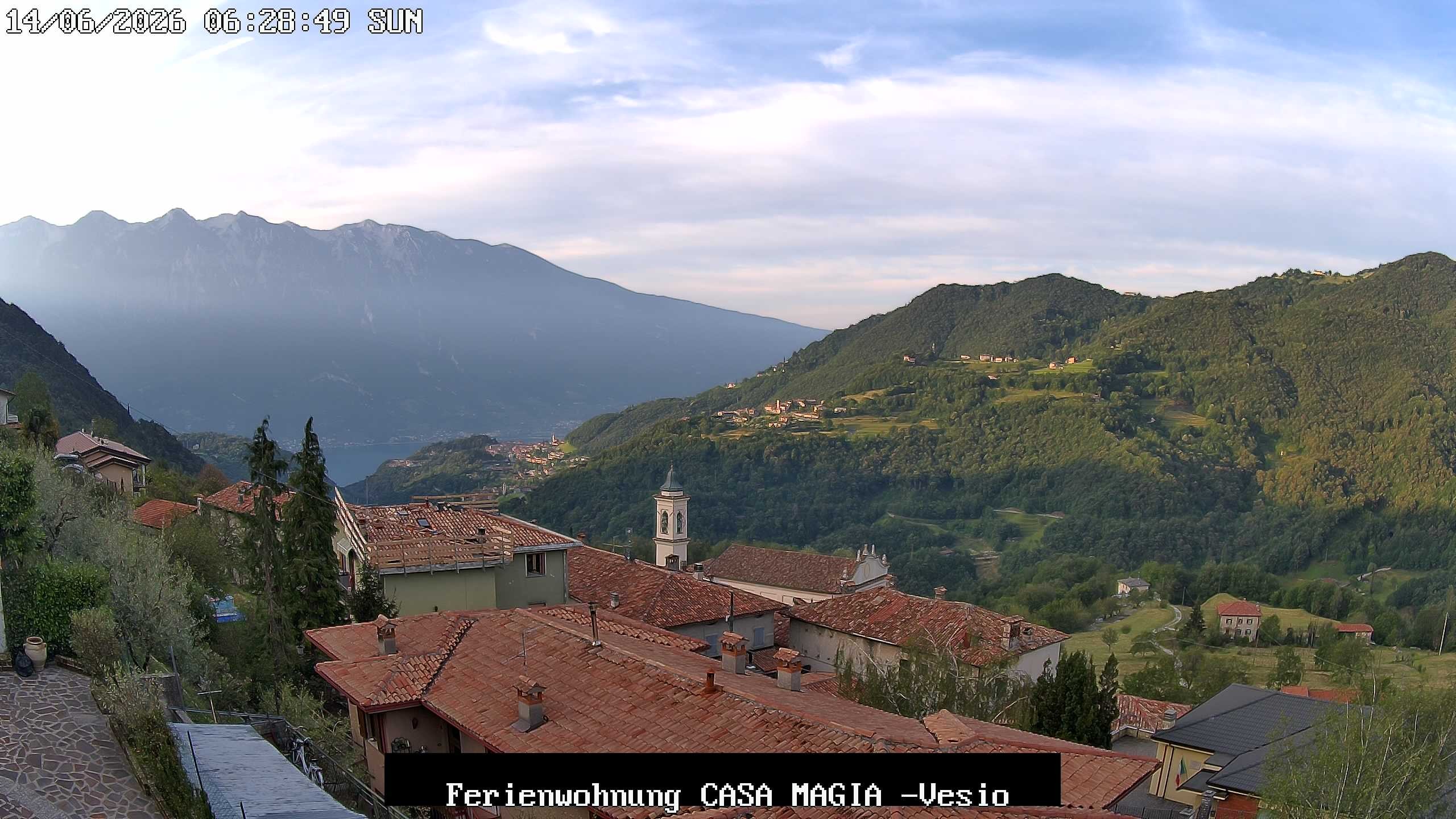 Archiv Foto Gardasee: Webcam Casa Magia in Vesio, Tremosine sul Garda
