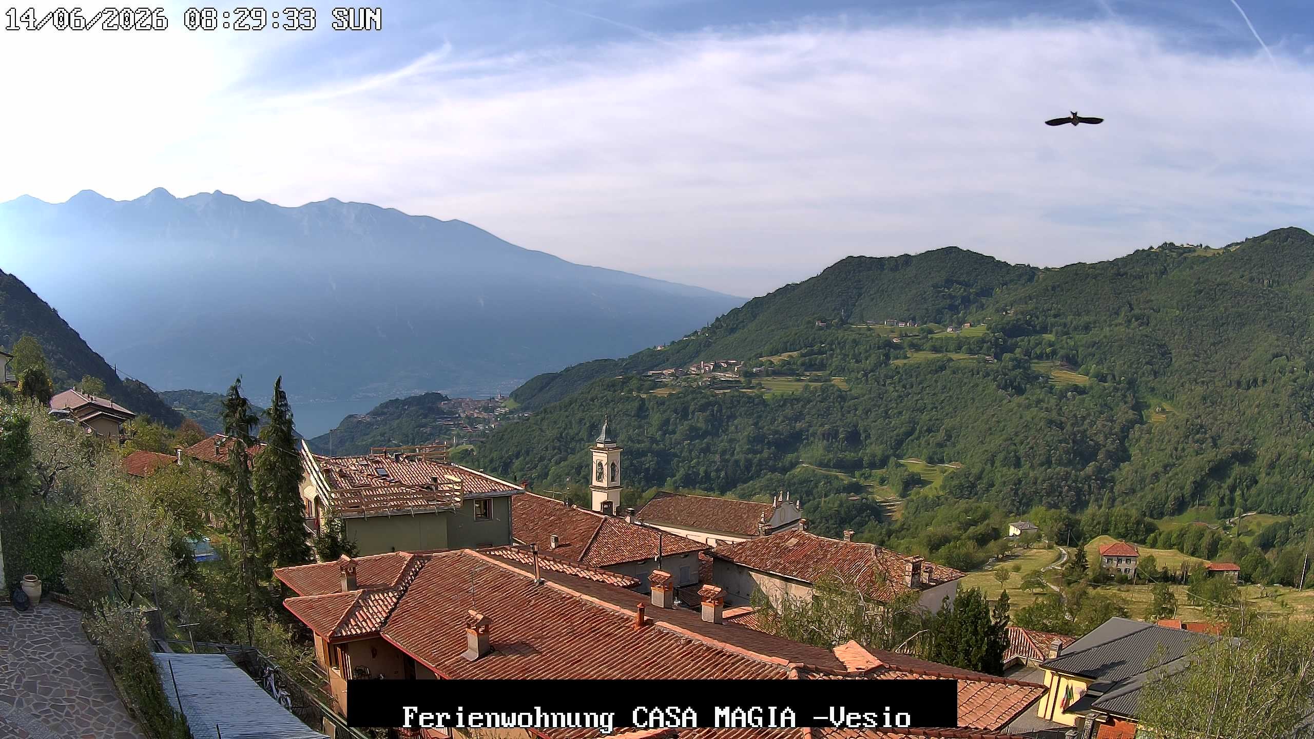Archiv Foto Gardasee: Webcam Casa Magia in Vesio, Tremosine sul Garda