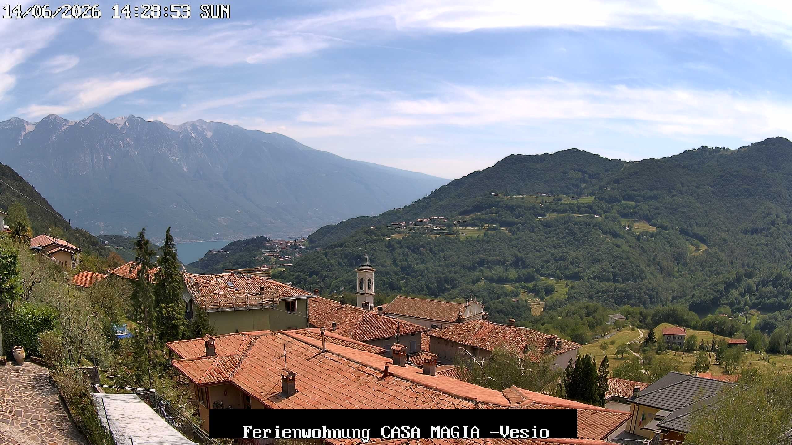 Archiv Foto Gardasee: Webcam Casa Magia in Vesio, Tremosine sul Garda