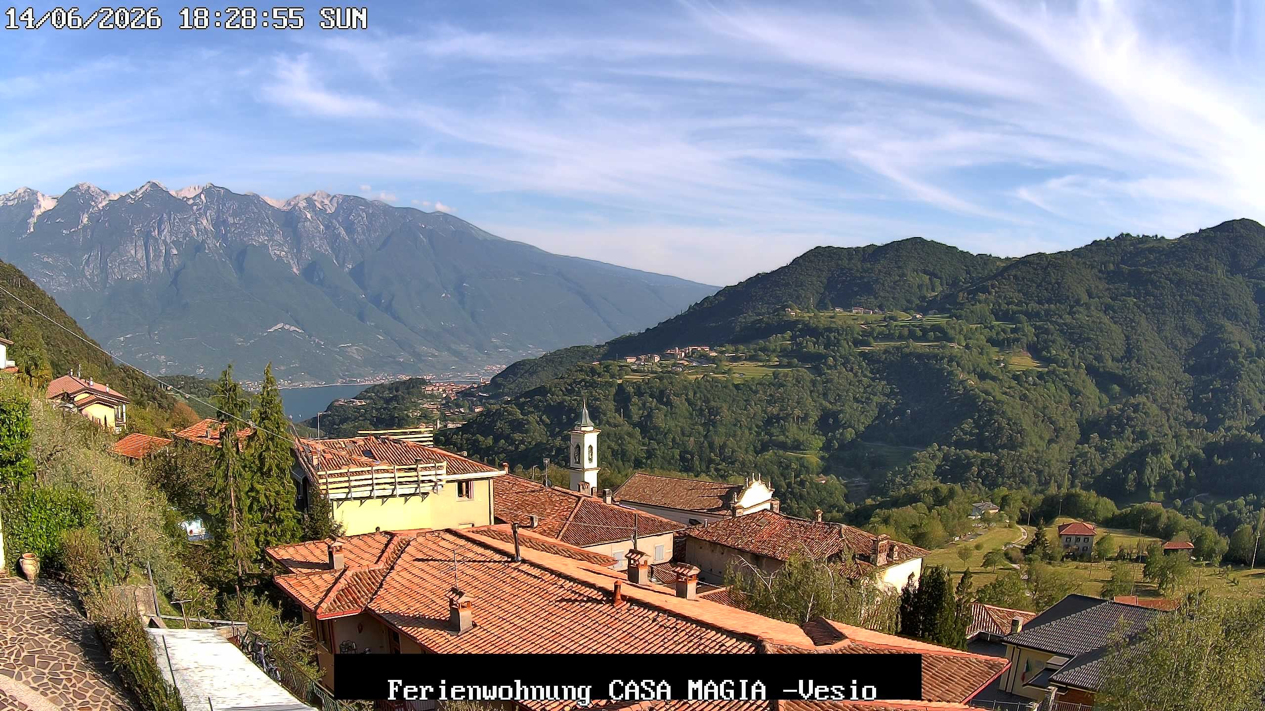 Archiv Foto Gardasee: Webcam Casa Magia in Vesio, Tremosine sul Garda