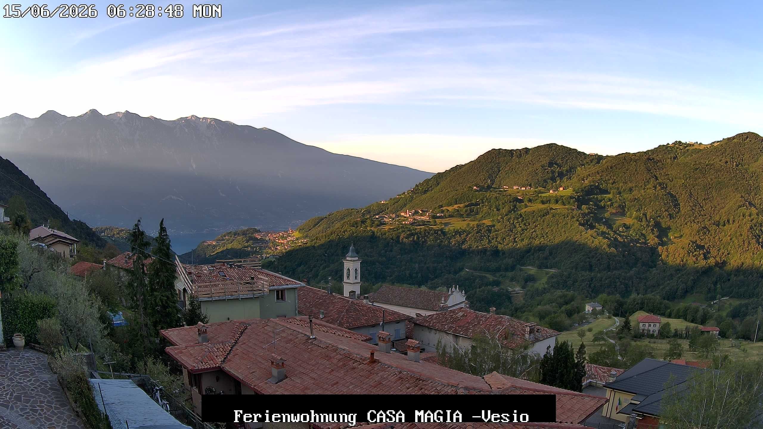 Archiv Foto Gardasee: Webcam Casa Magia in Vesio, Tremosine sul Garda