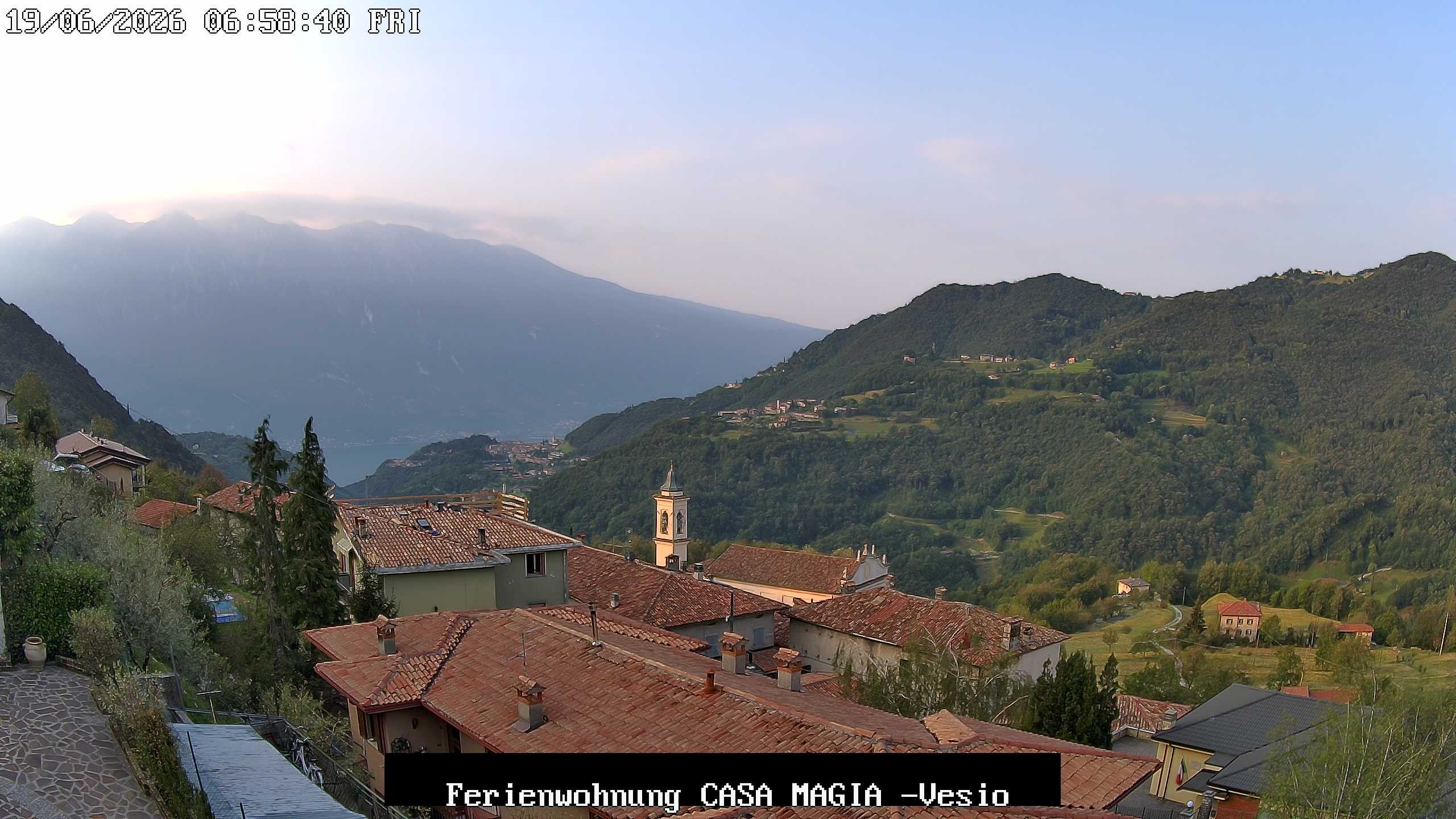 Archiv Foto Gardasee: Webcam Casa Magia in Vesio, Tremosine sul Garda