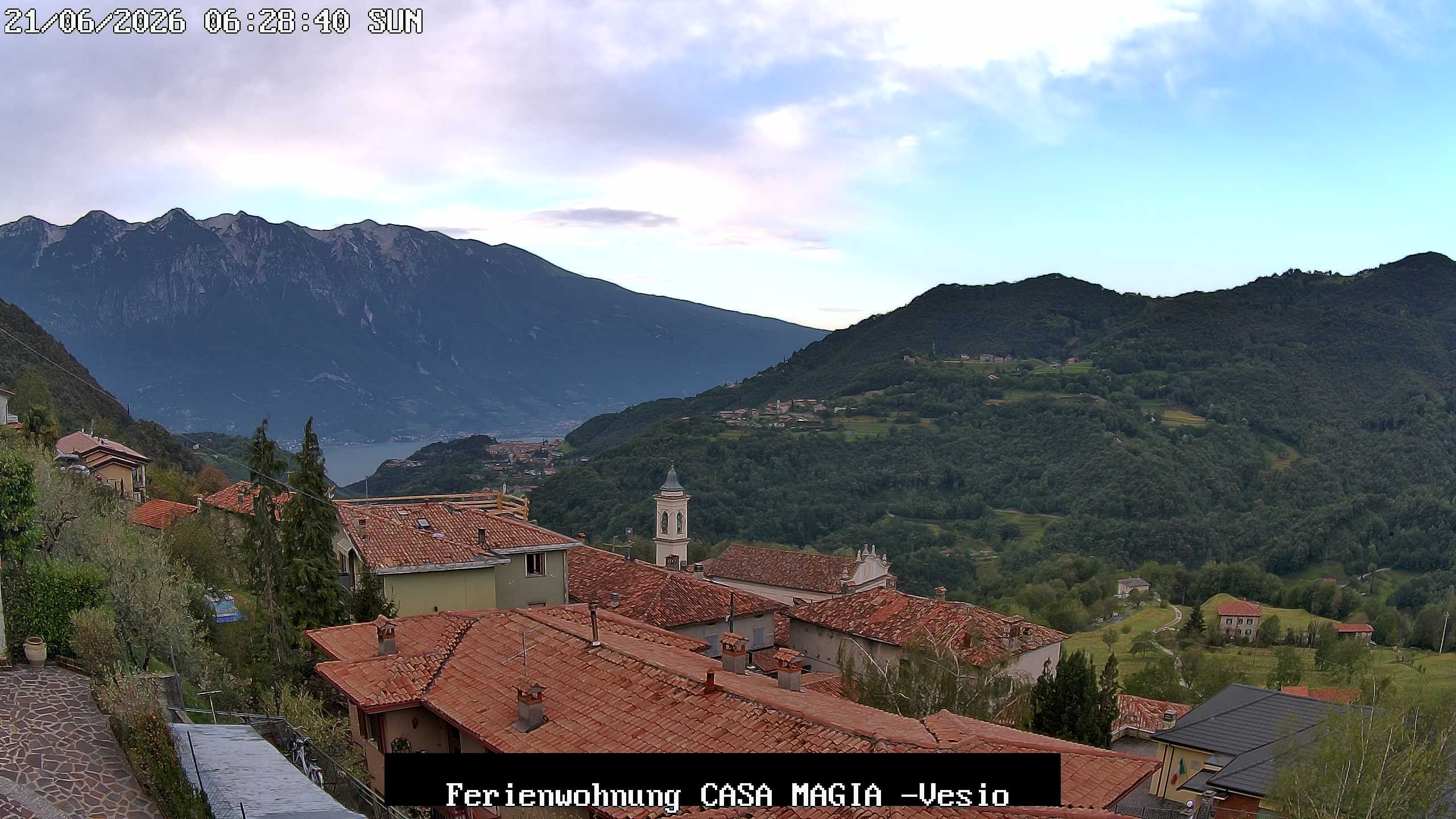Archiv Foto Gardasee: Webcam Casa Magia in Vesio, Tremosine sul Garda