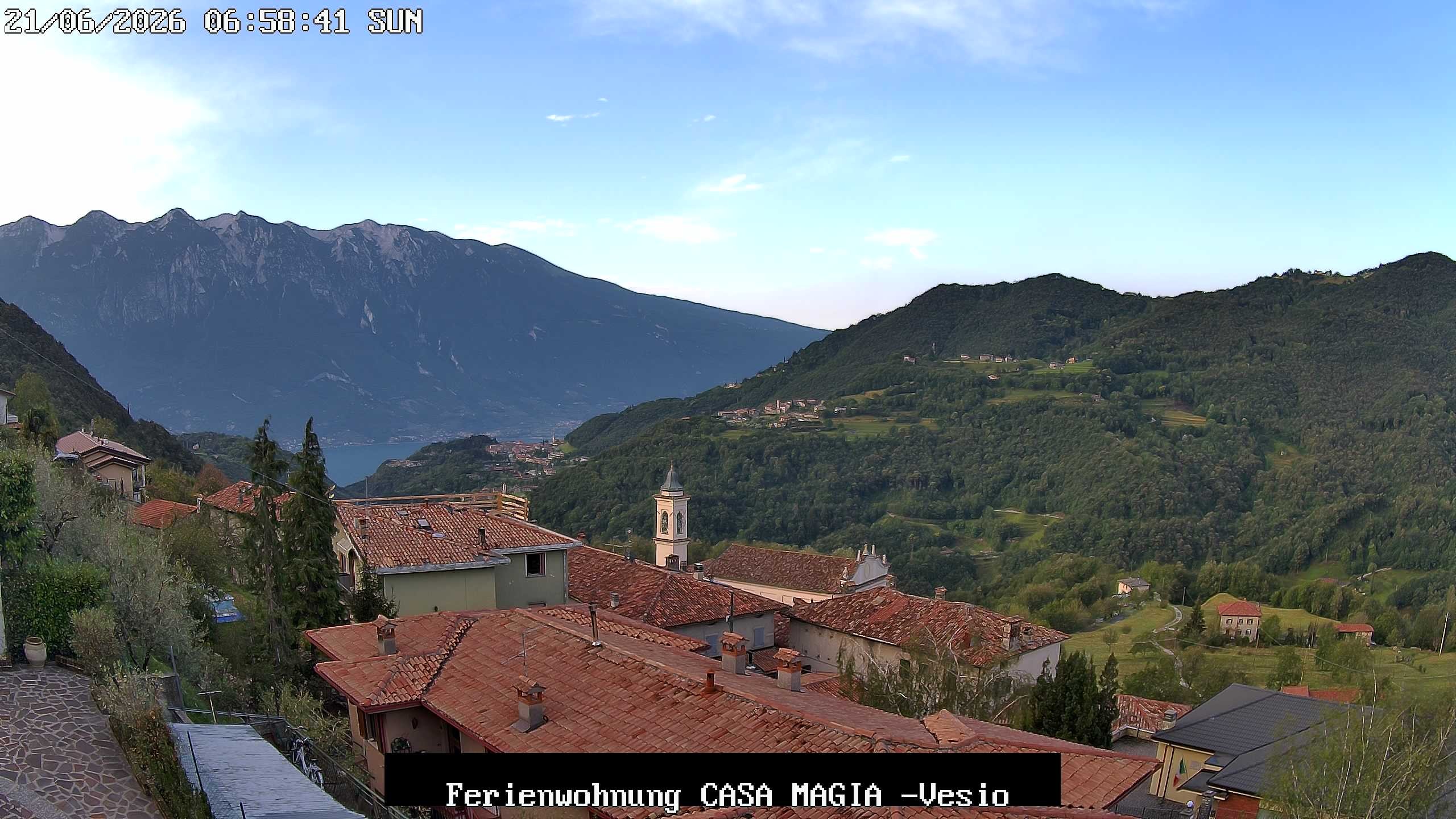 Archiv Foto Gardasee: Webcam Casa Magia in Vesio, Tremosine sul Garda