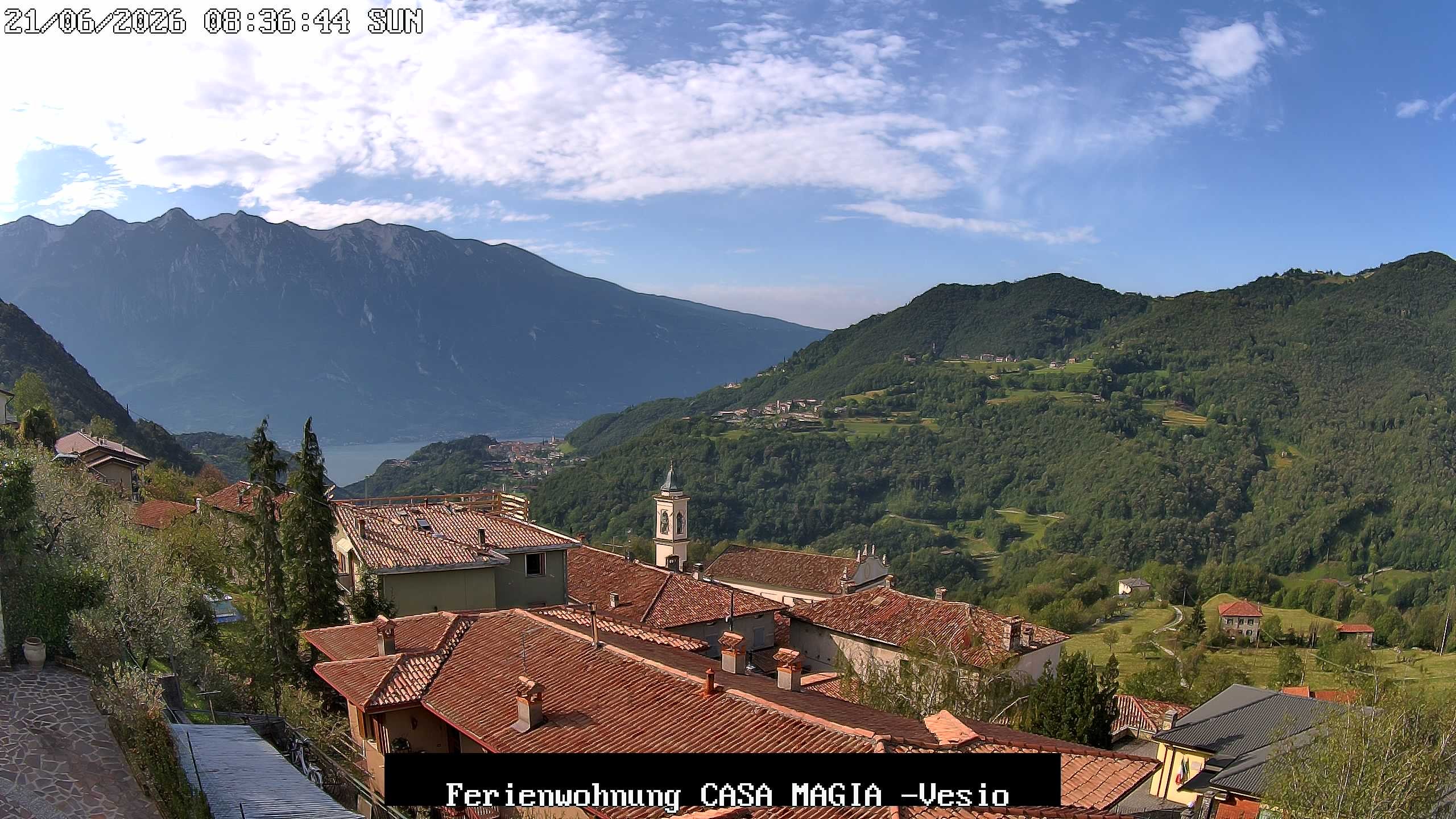 Archiv Foto Gardasee: Webcam Casa Magia in Vesio, Tremosine sul Garda